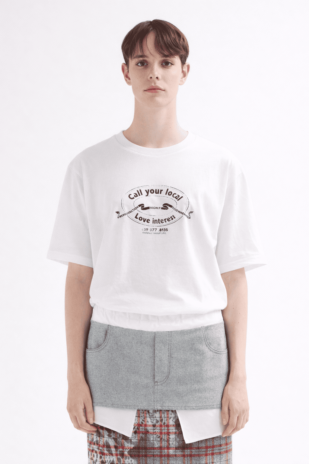 T-shirt call your local love interest