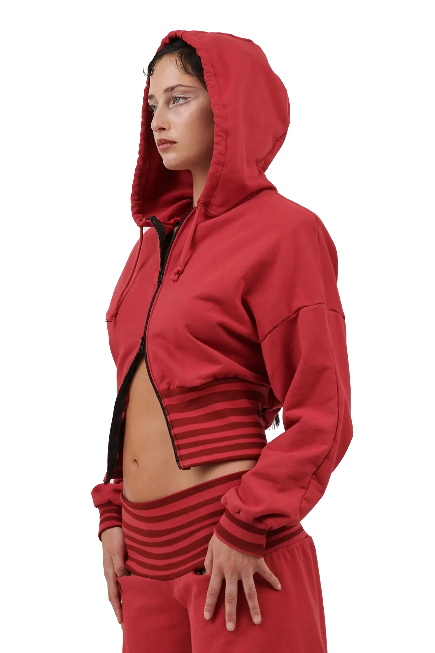 Circus jacket - marone/red