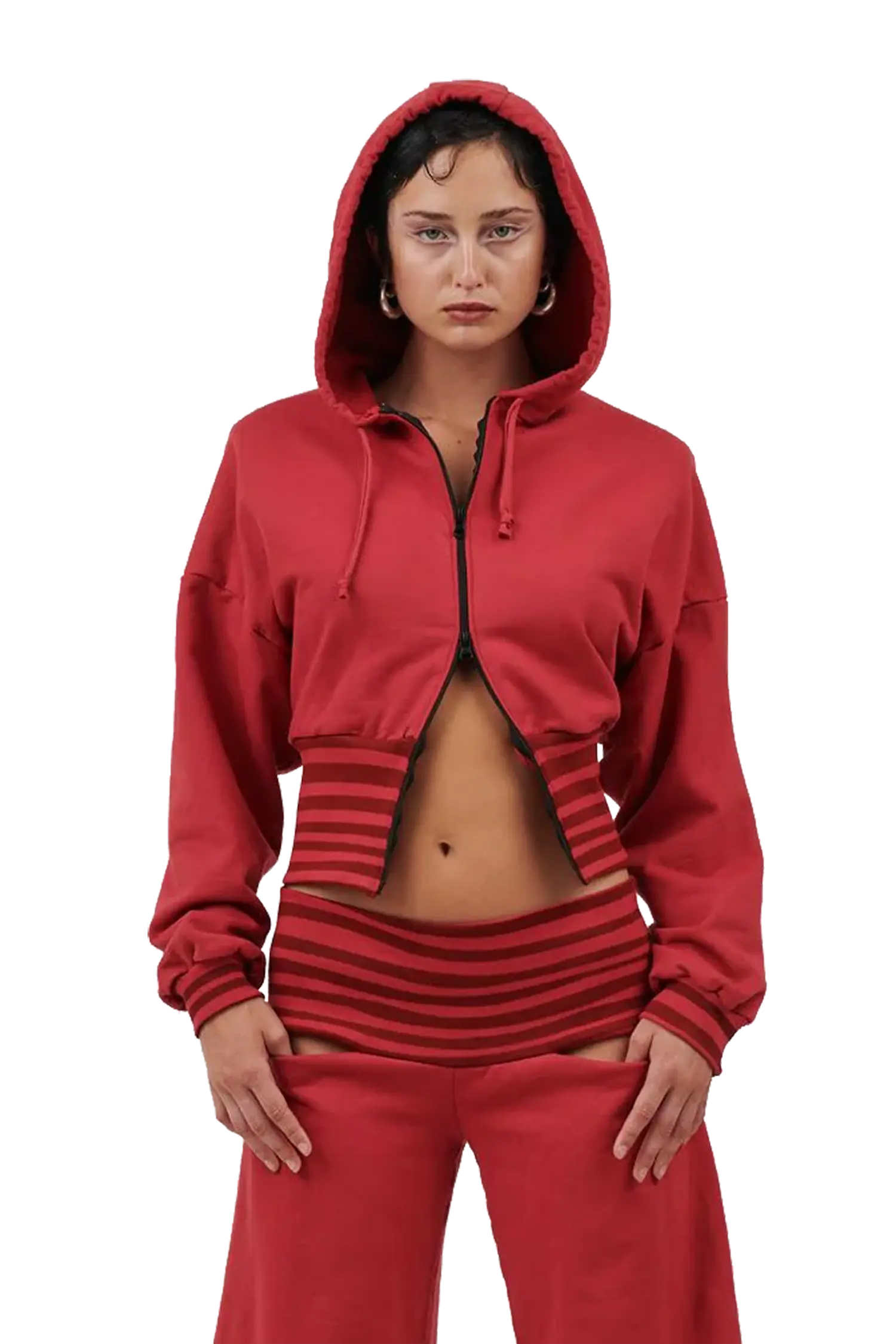 Circus jacket - marone/red