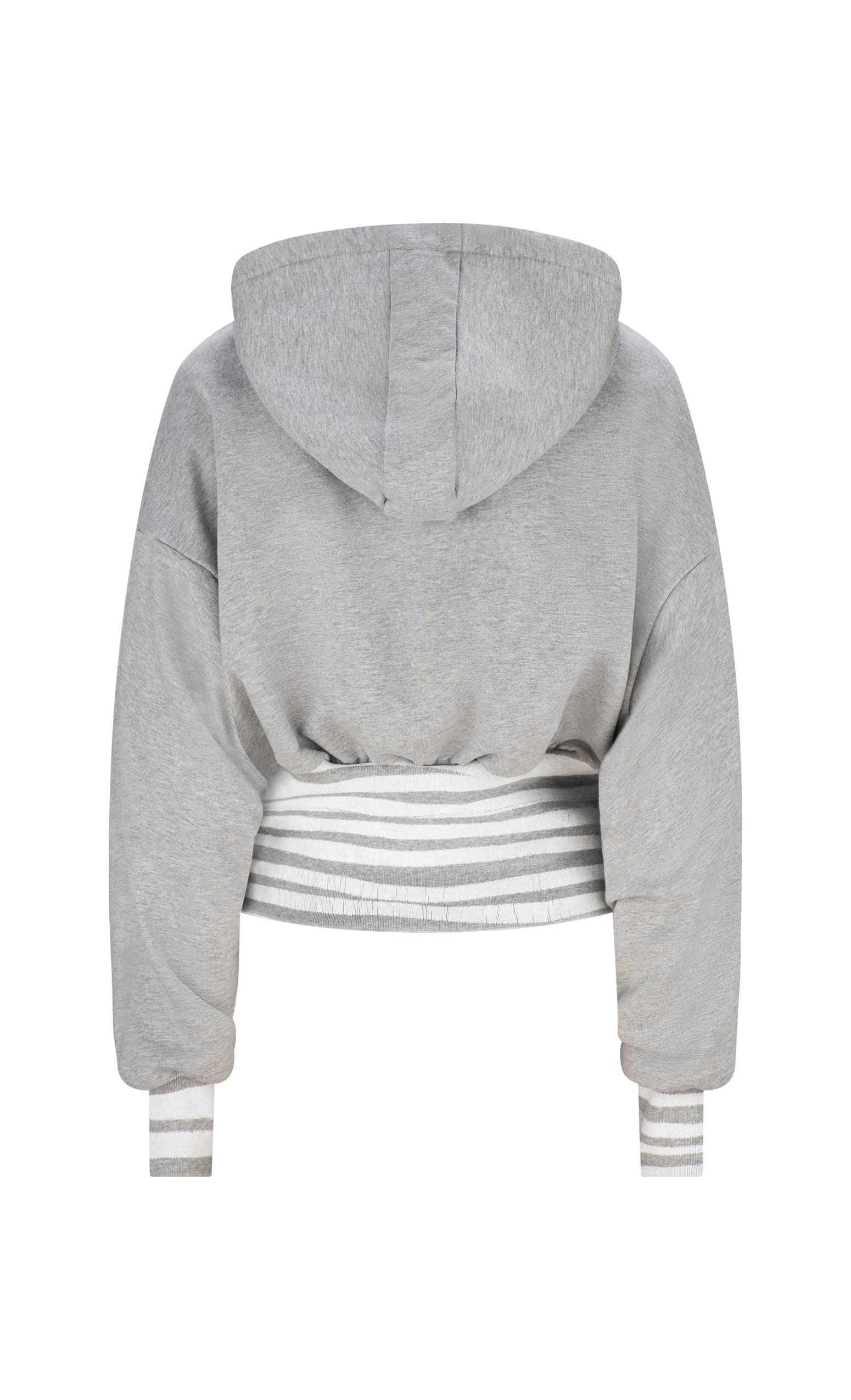 Circus jacket - grey/white