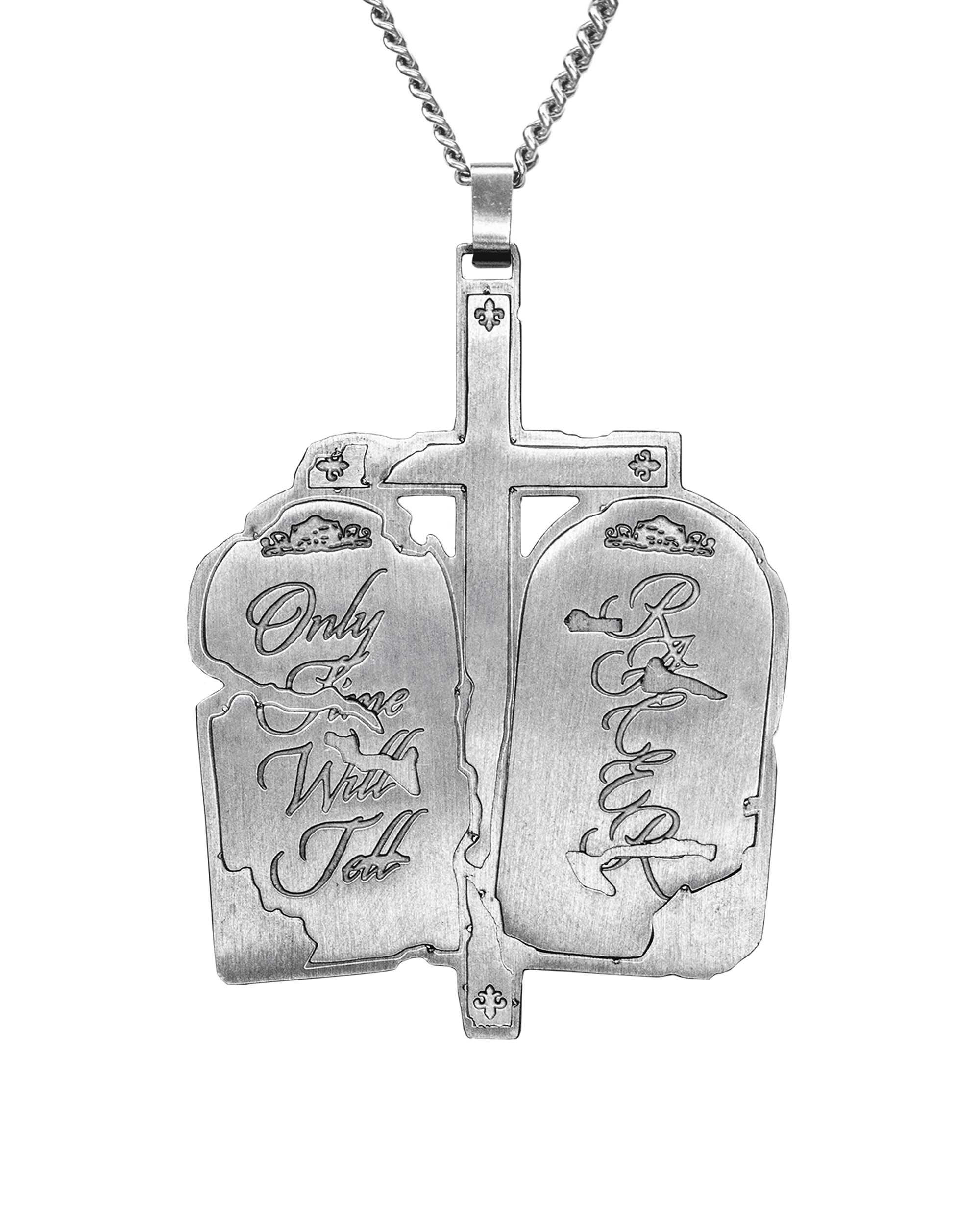Testament cross necklace