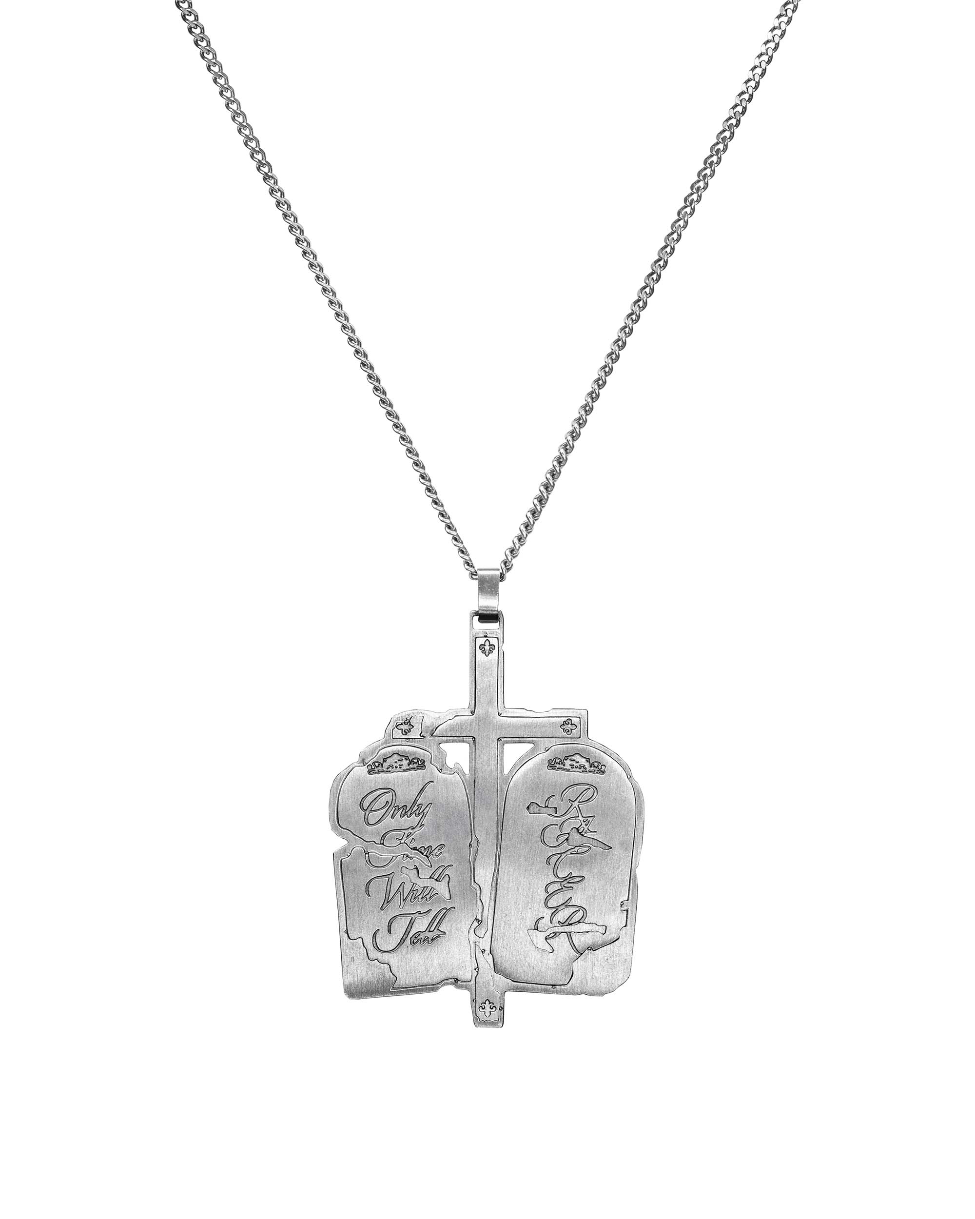 Testament cross necklace