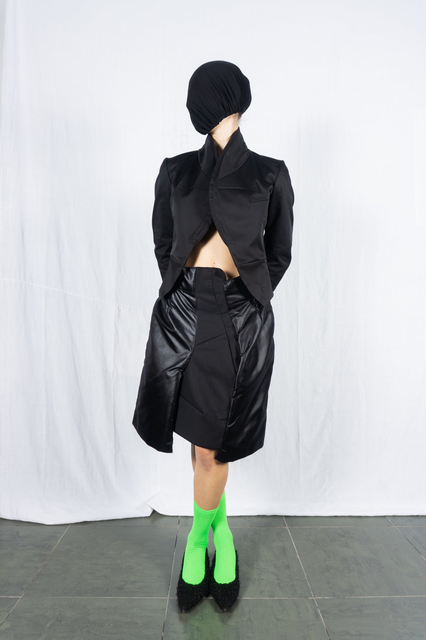 Comme des garçons s/s 2009 asymmetric skirt