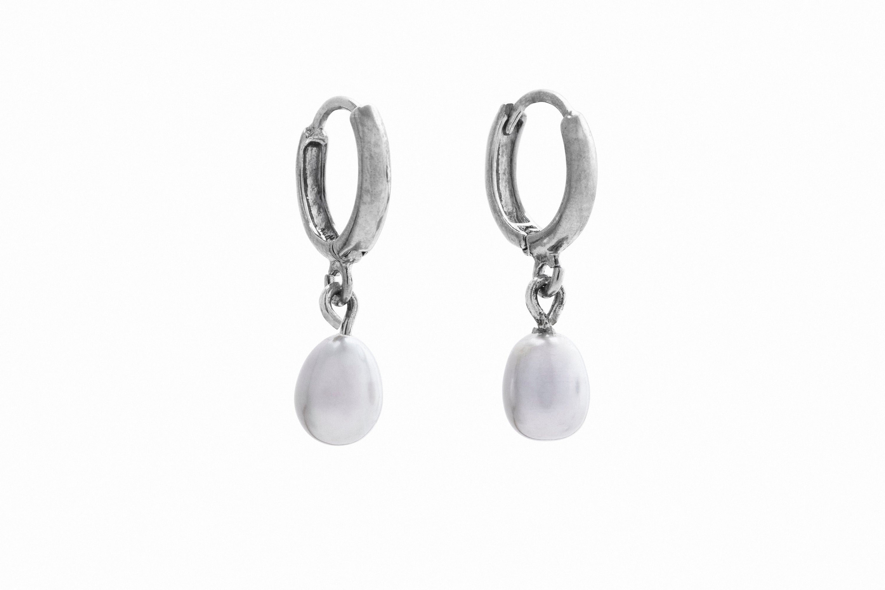 Pearl hoops