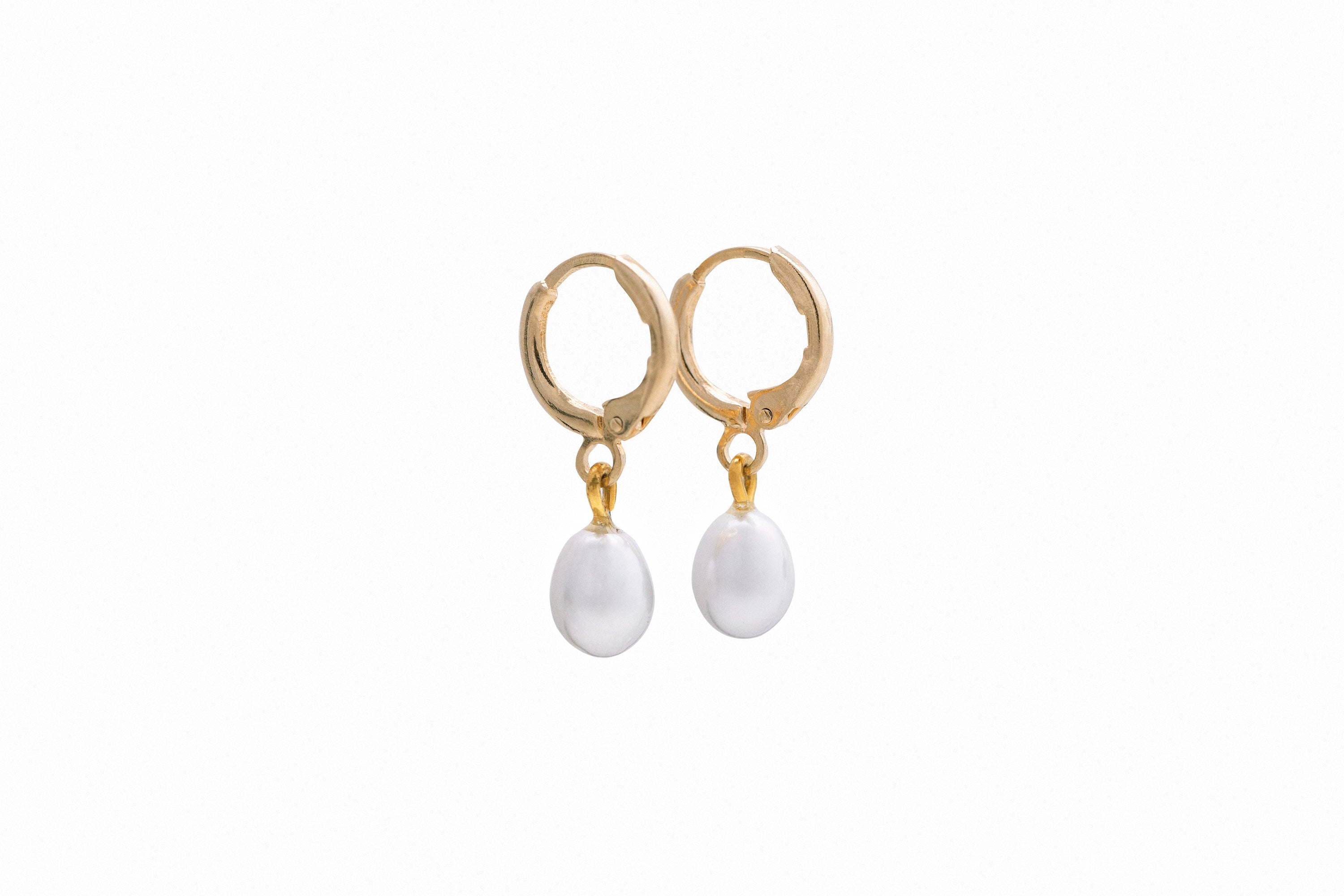 Pearl hoops