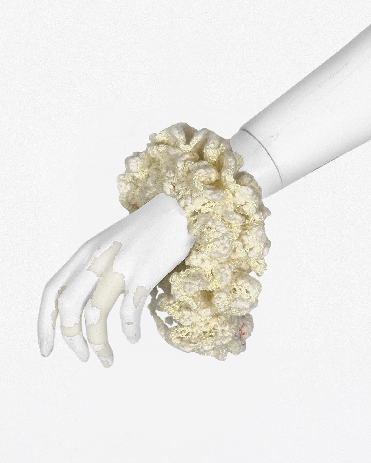 Crochet wrist cuffs