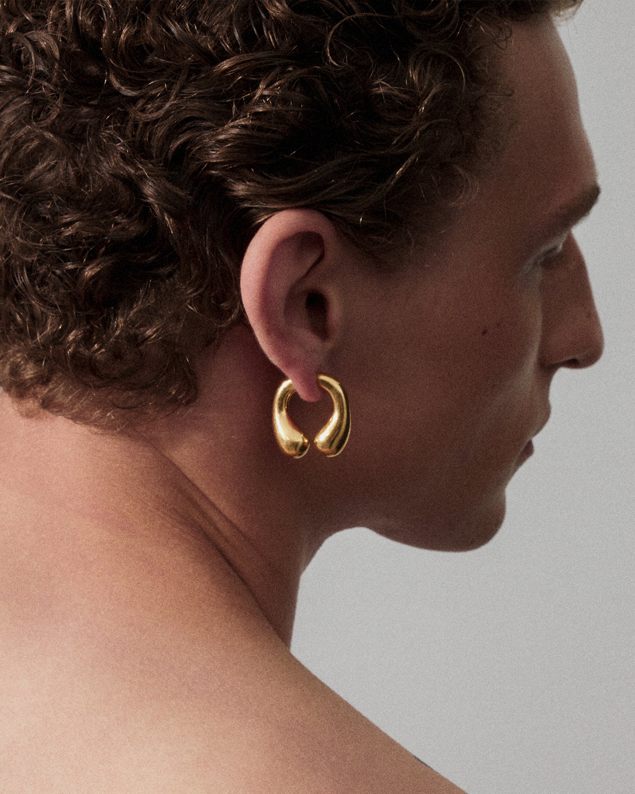 P helix earrings
