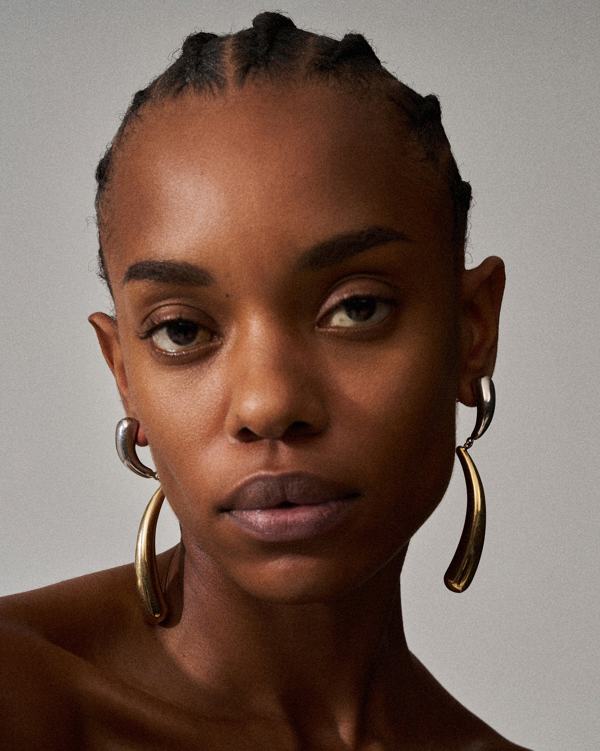 Blow up forma earrings