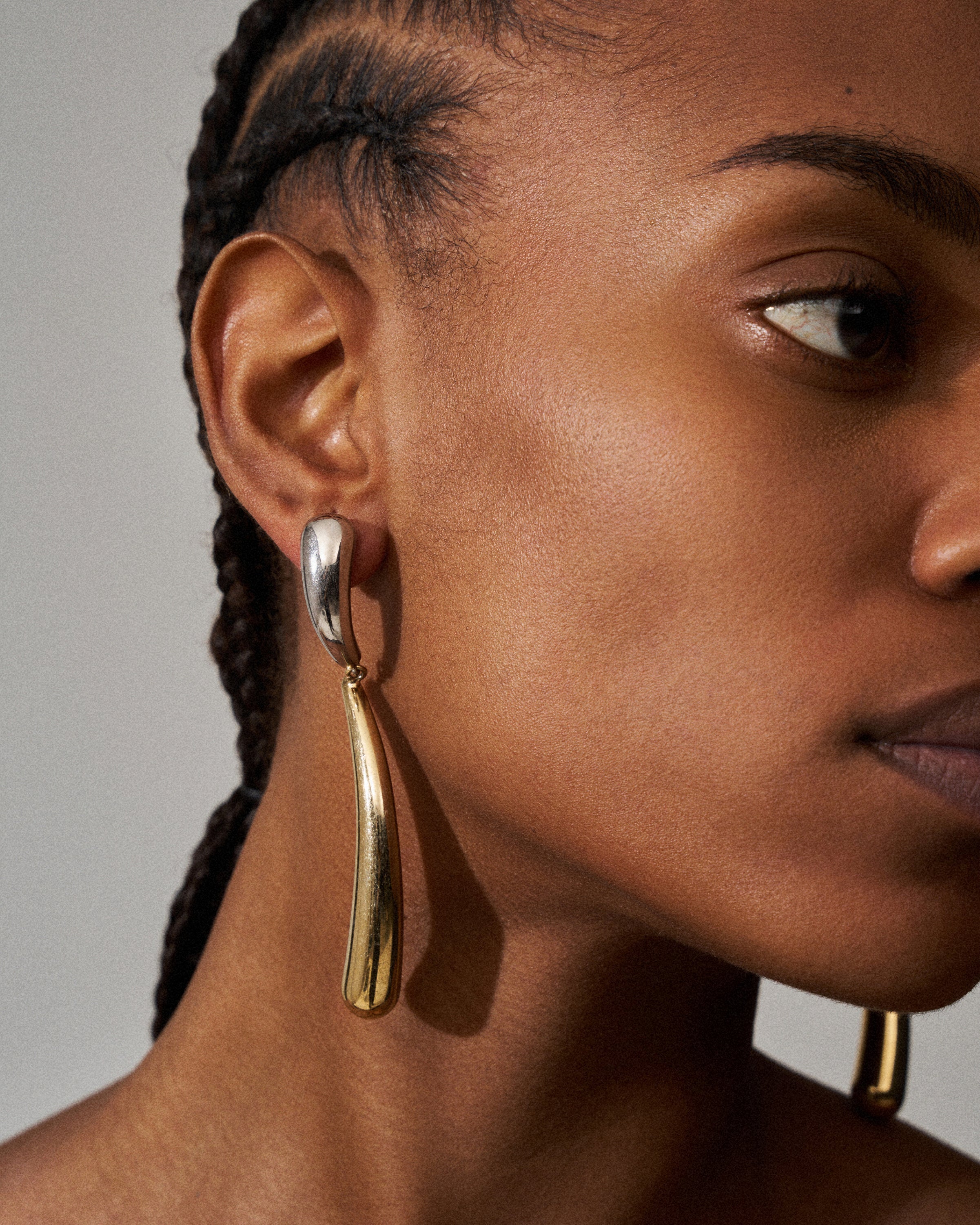 Blow up forma earrings