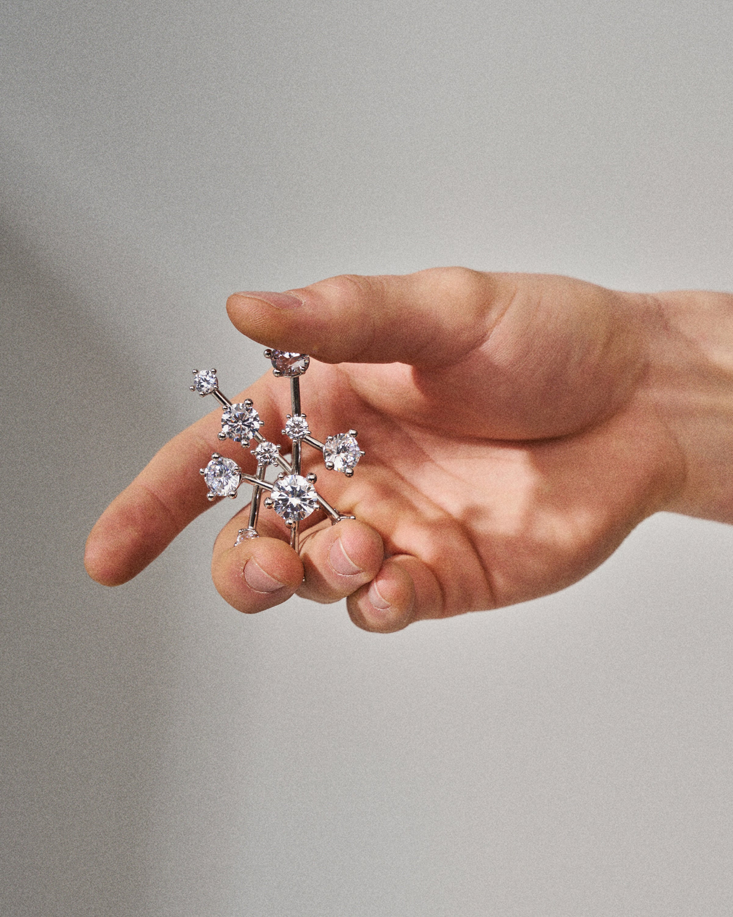 Diamanti nova brooch