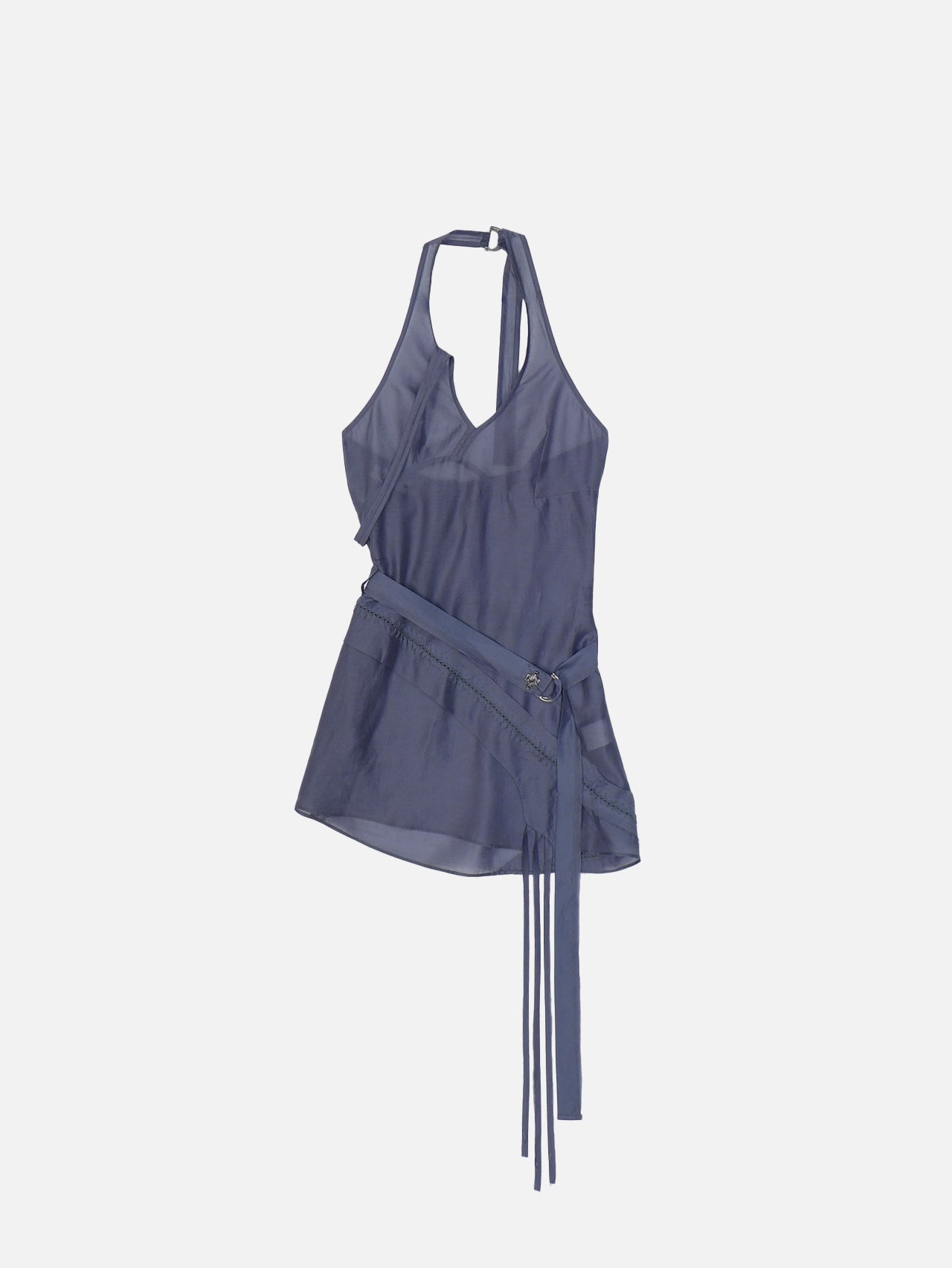 Asymmetric mini dress
