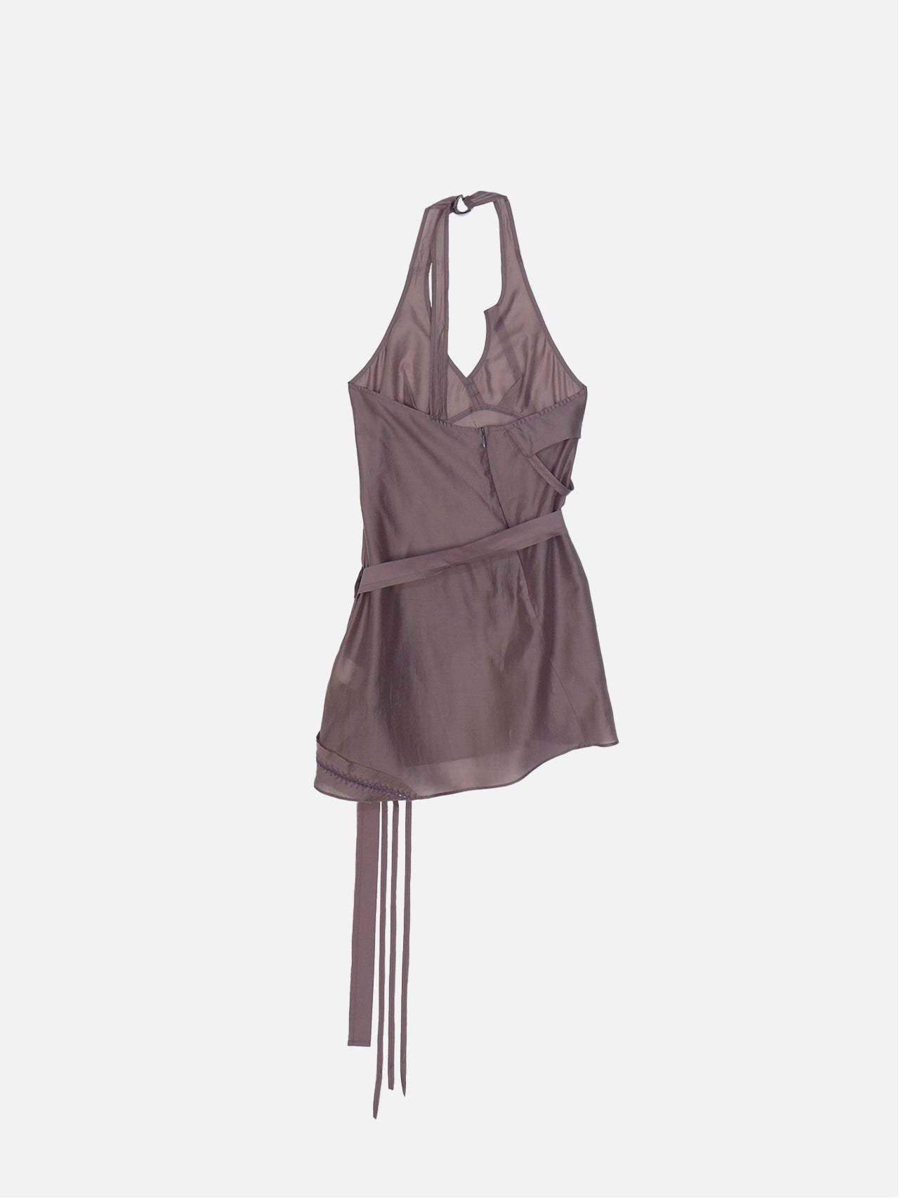 Asymmetric mini dress