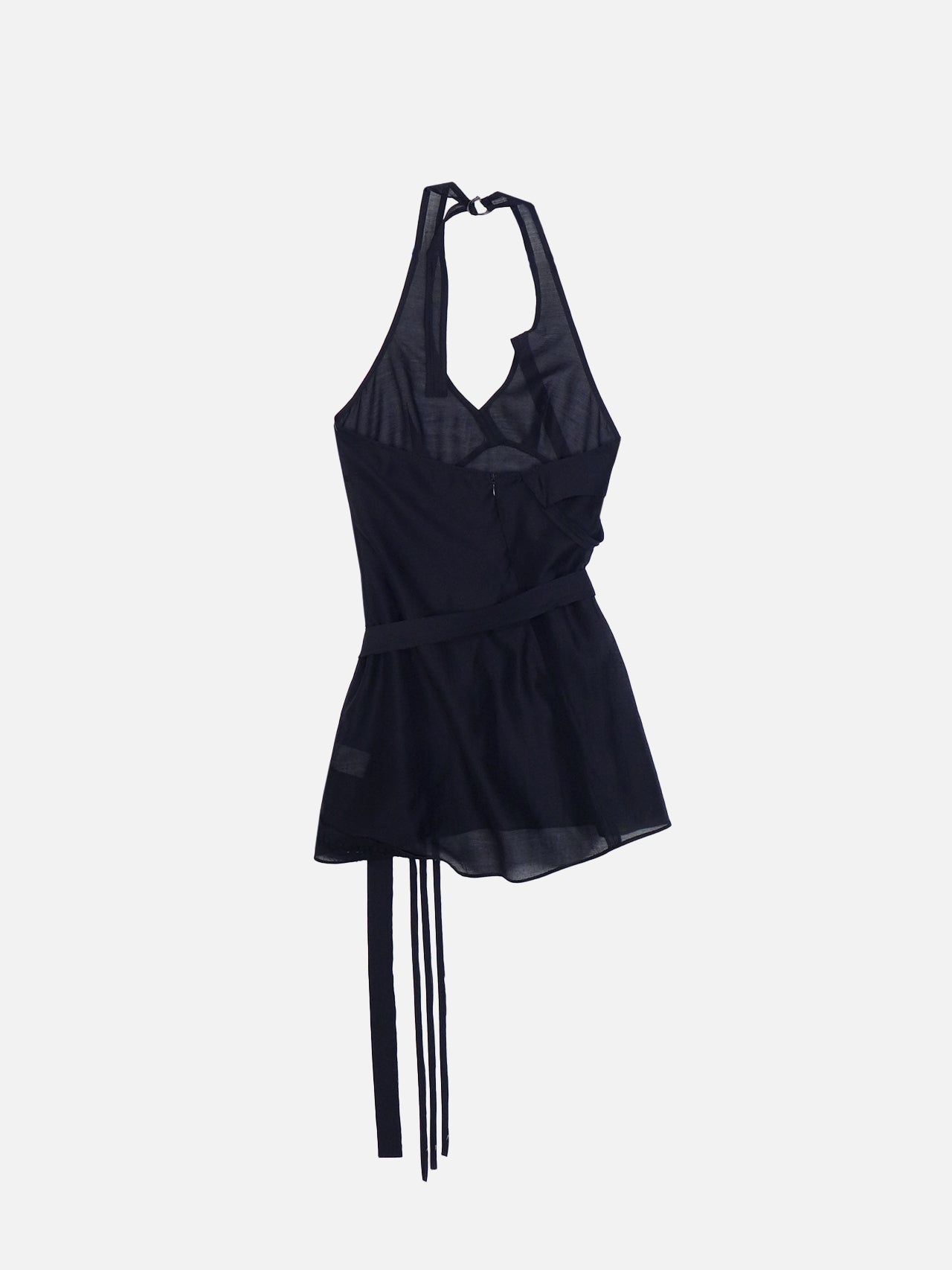 Asymmetric mini dress