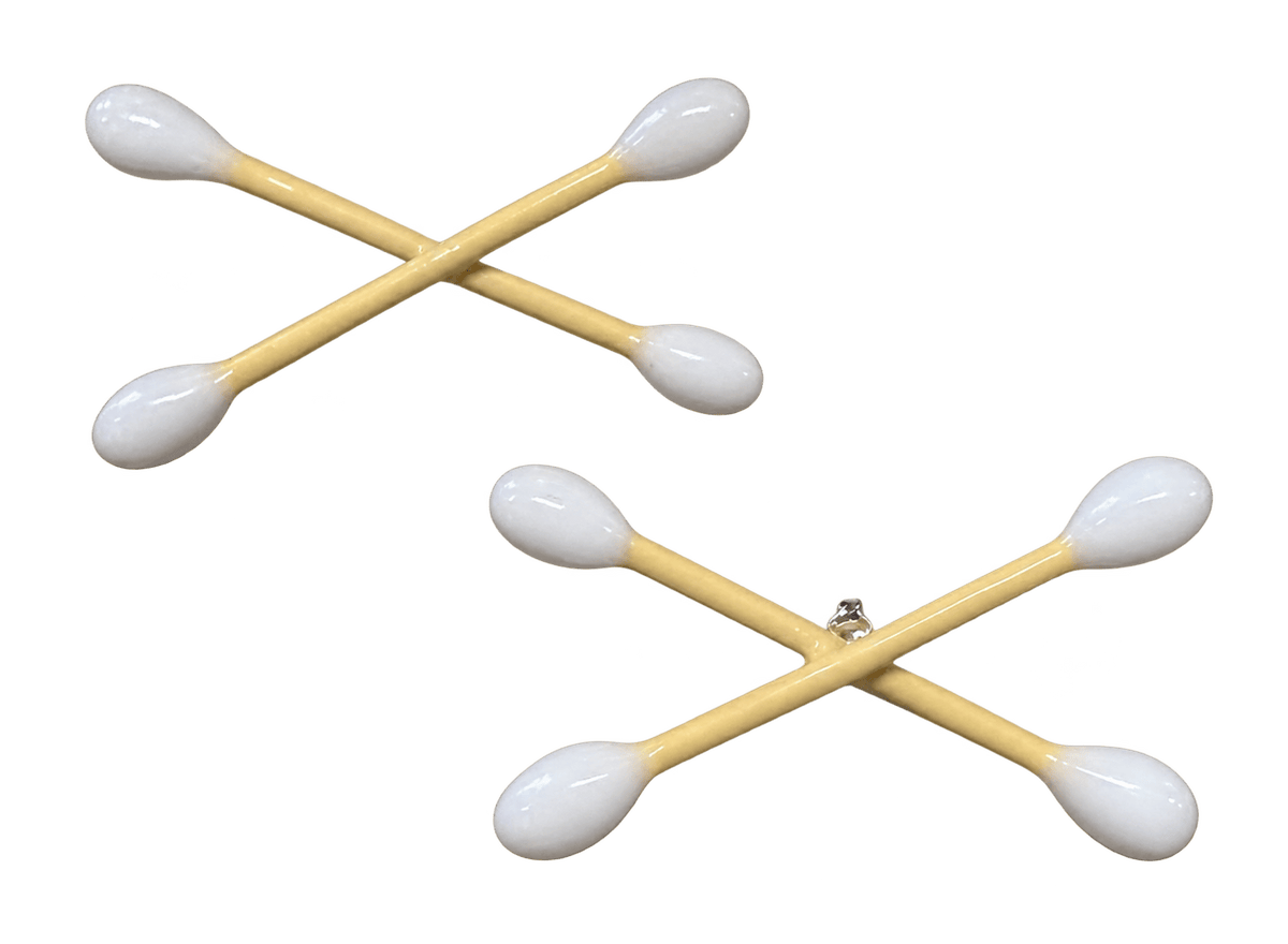 Ear stick earrings