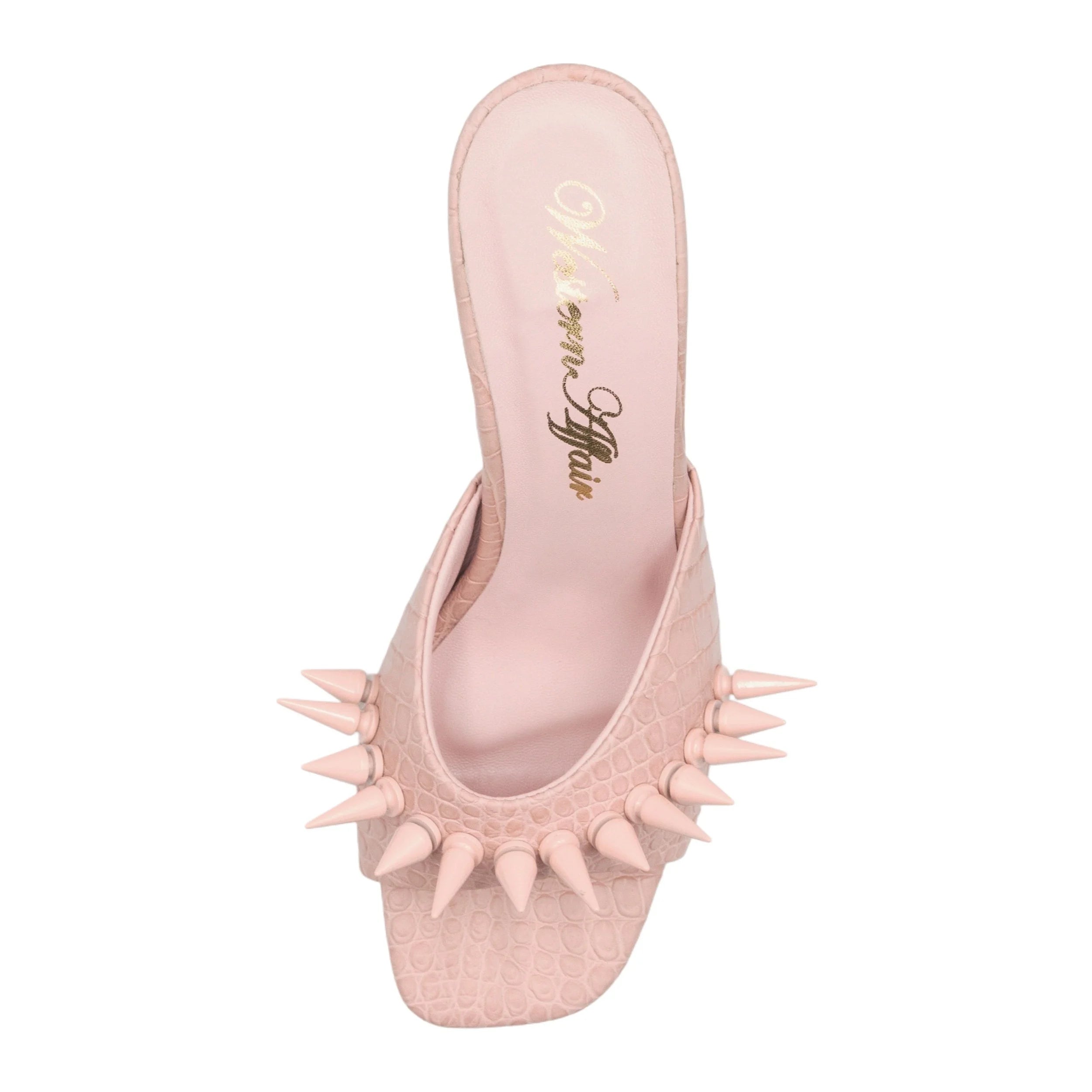 Spotlight heel in pretty pink