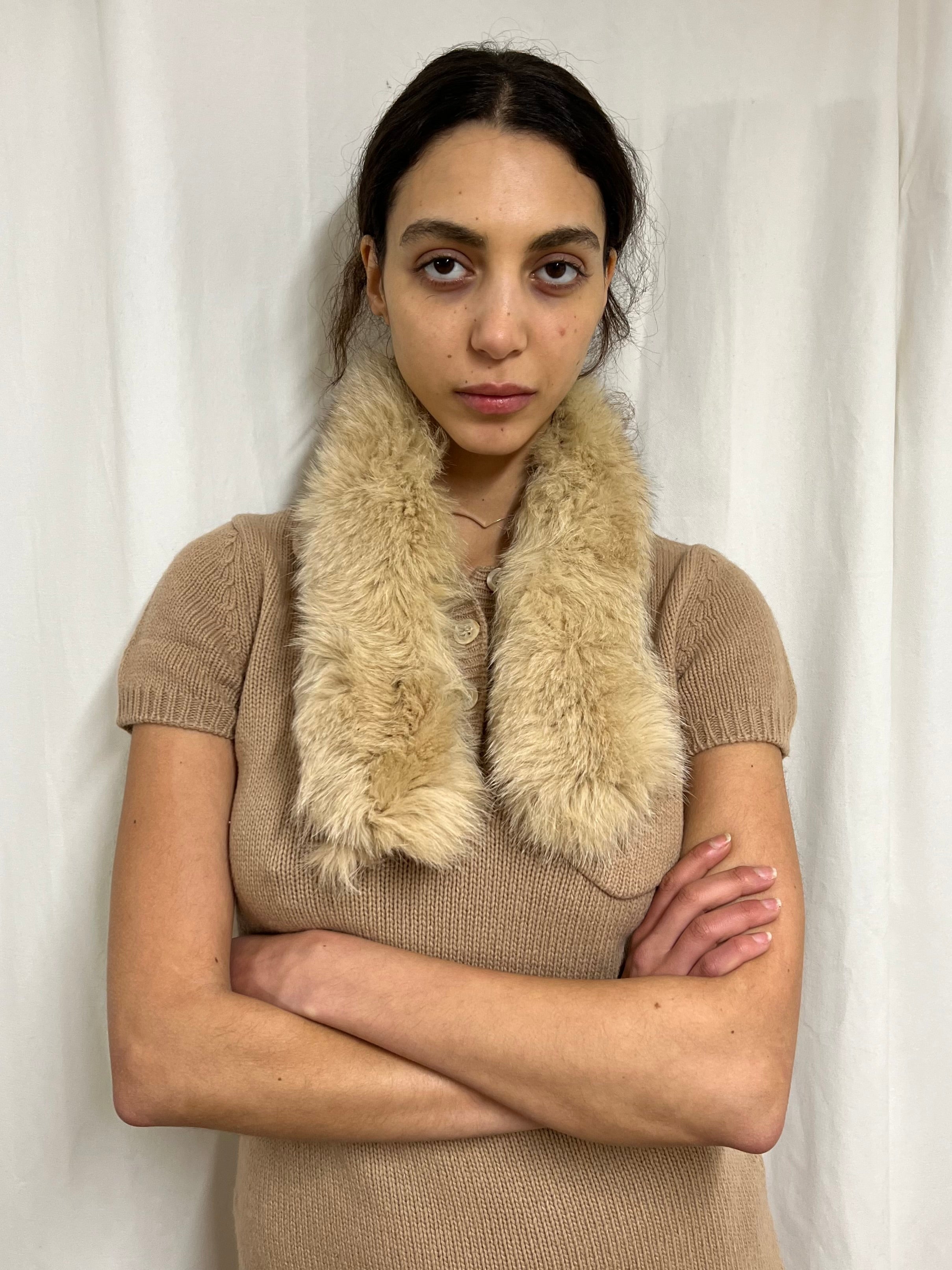 Fur neck