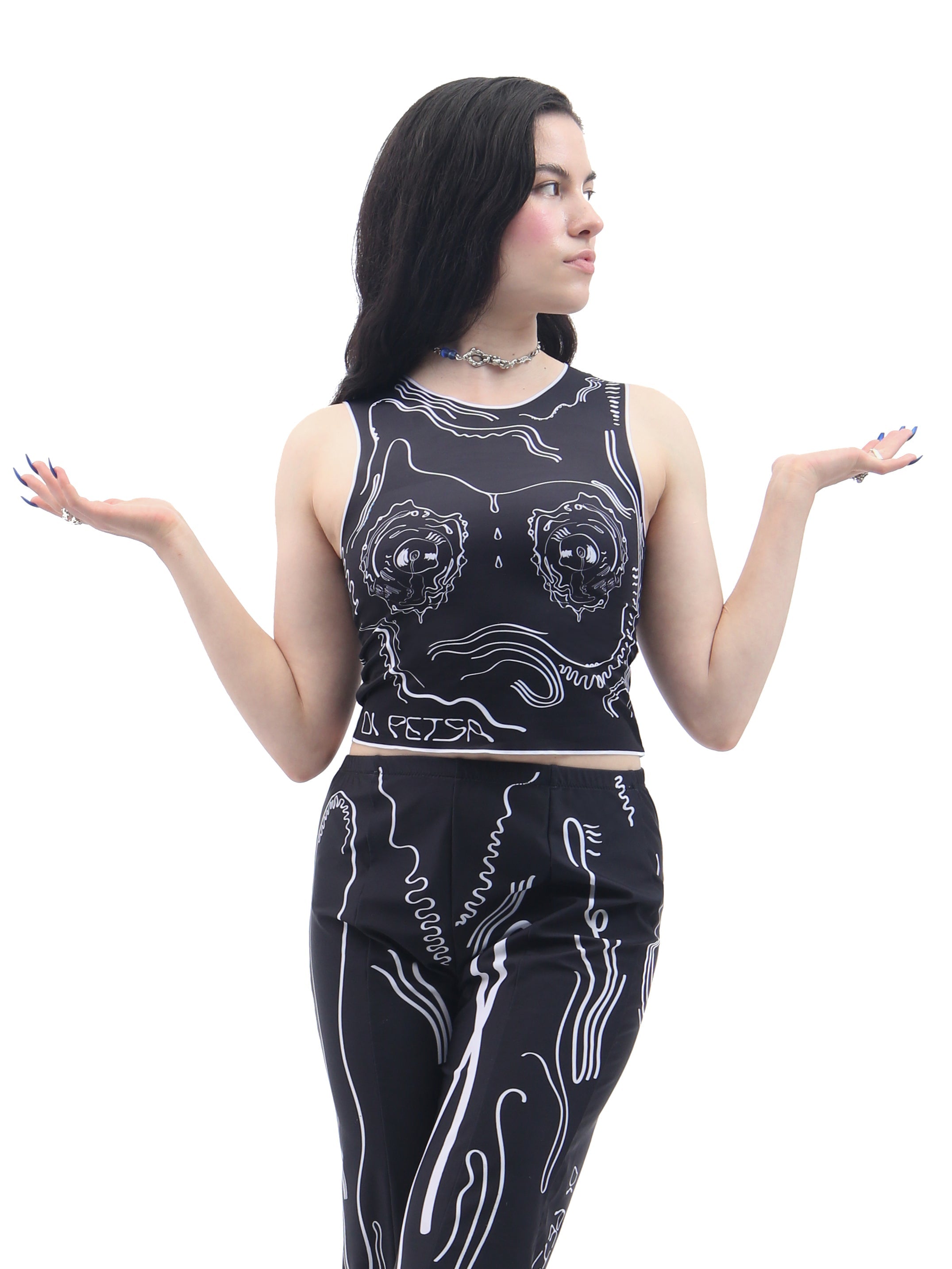 Venus shell tank top