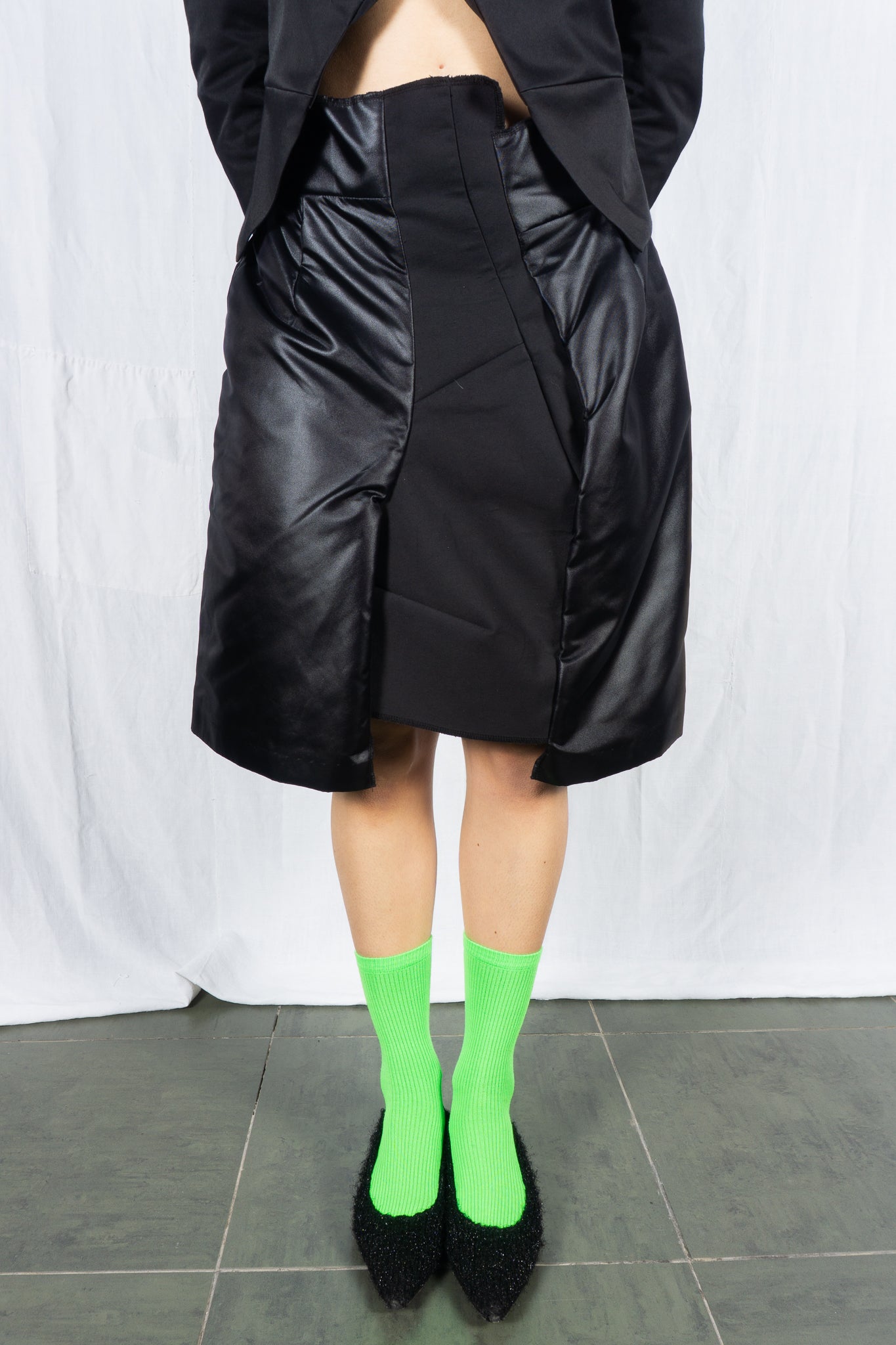Comme des garçons s/s 2009 asymmetric skirt