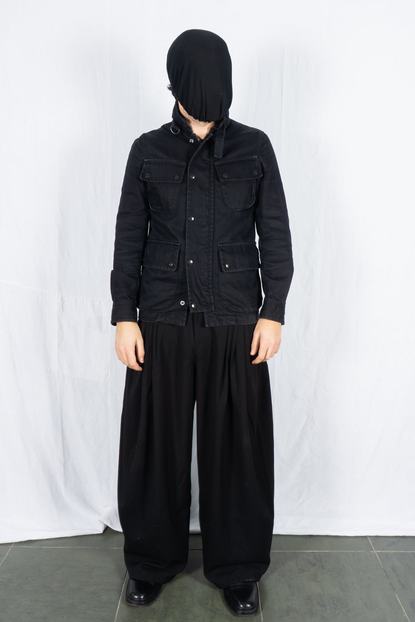 Comme des garçons homme a/w 2008 multi-pocket jacket
