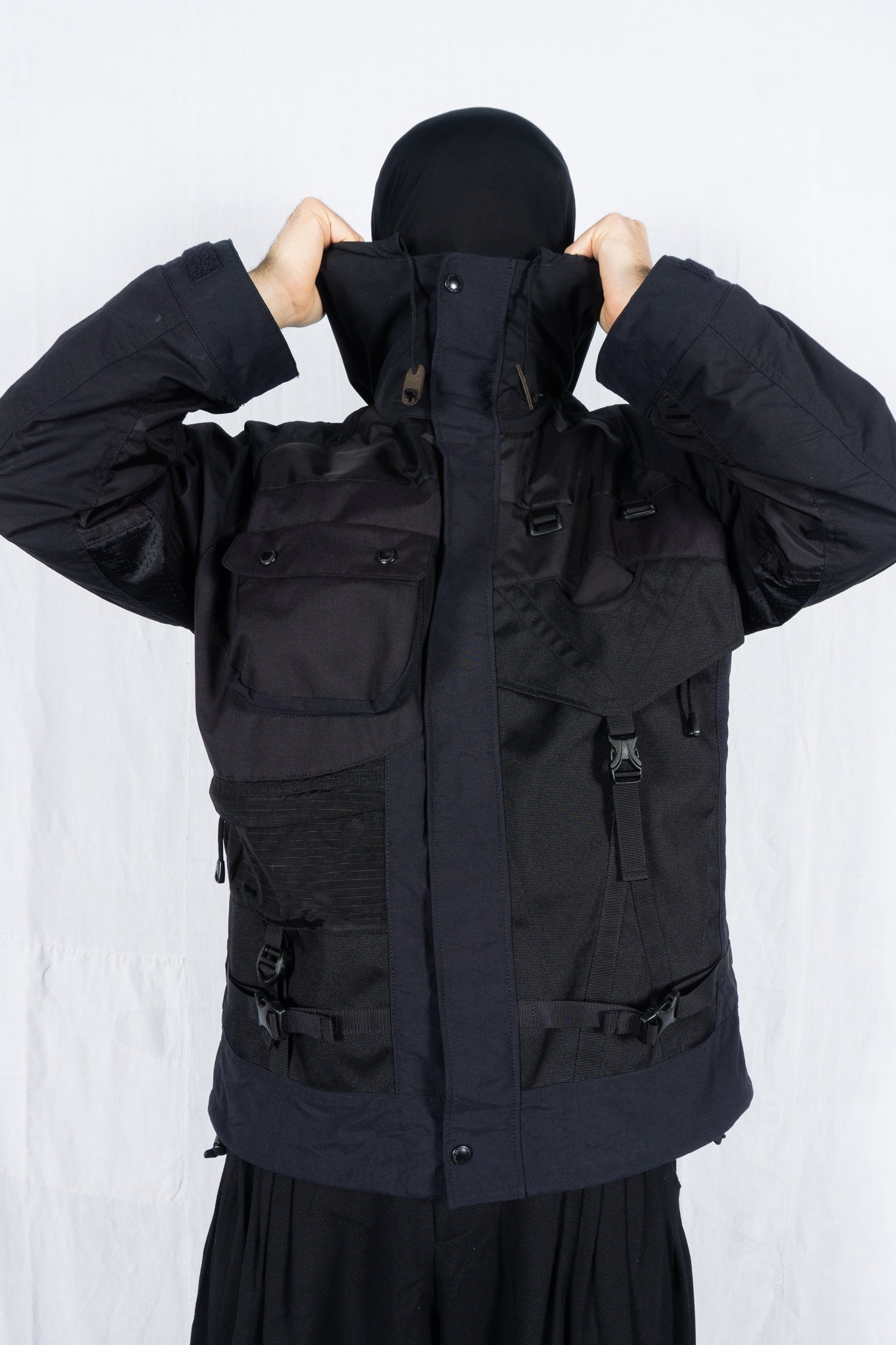 Junya watanabe man a/w 2023 hybrid backpack jacket