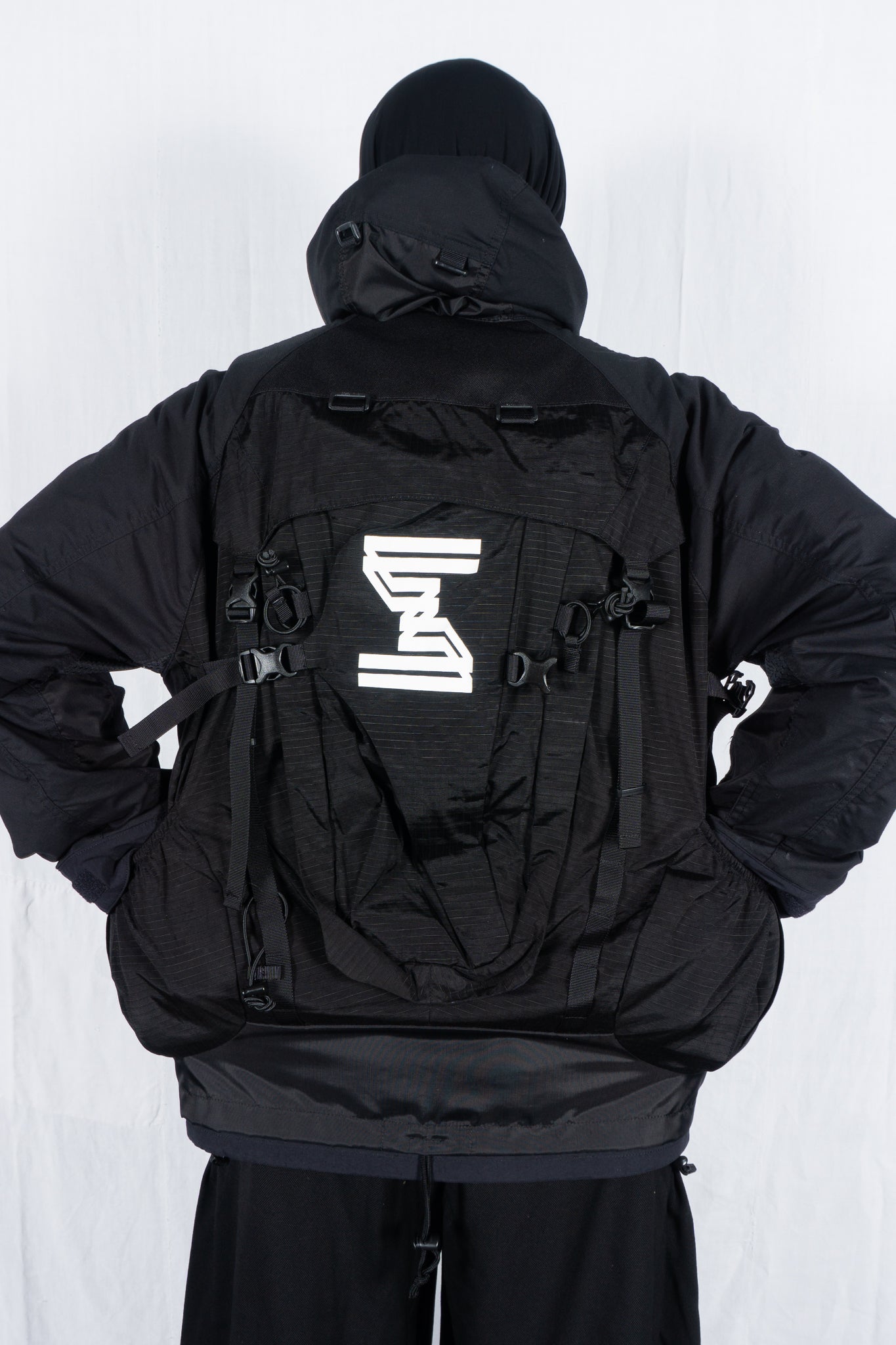 Junya watanabe man a/w 2023 hybrid backpack jacket
