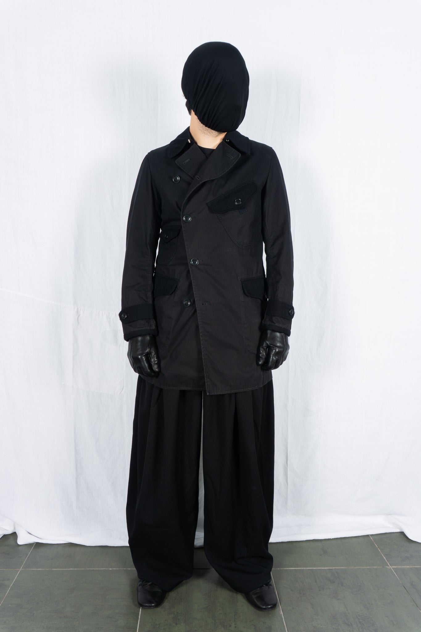 Junya watanabe man a/w 2013 asymmetrical trench