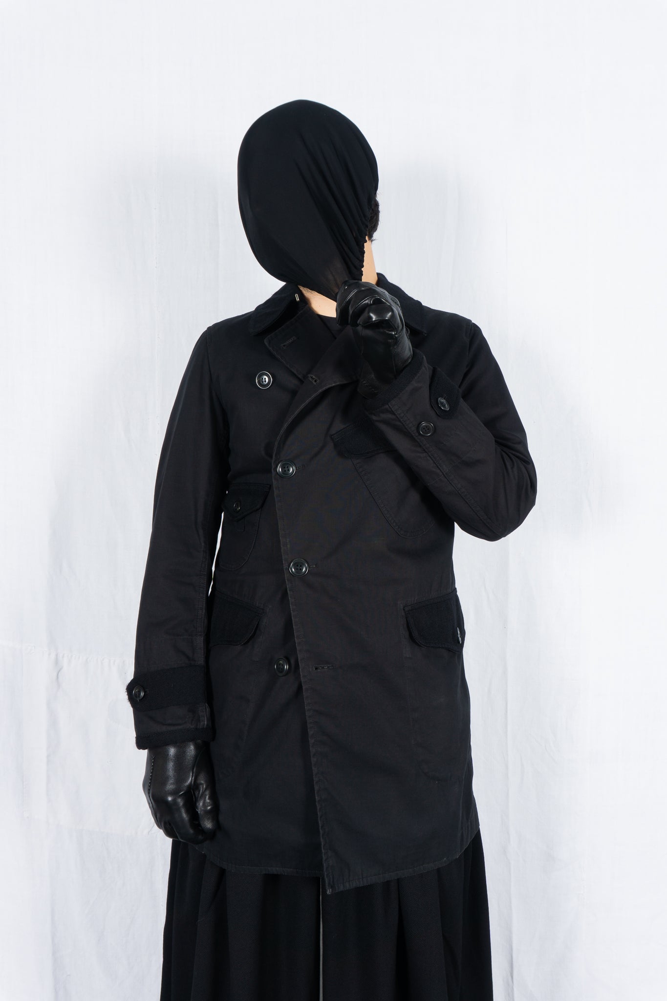 Junya watanabe man a/w 2013 asymmetrical trench