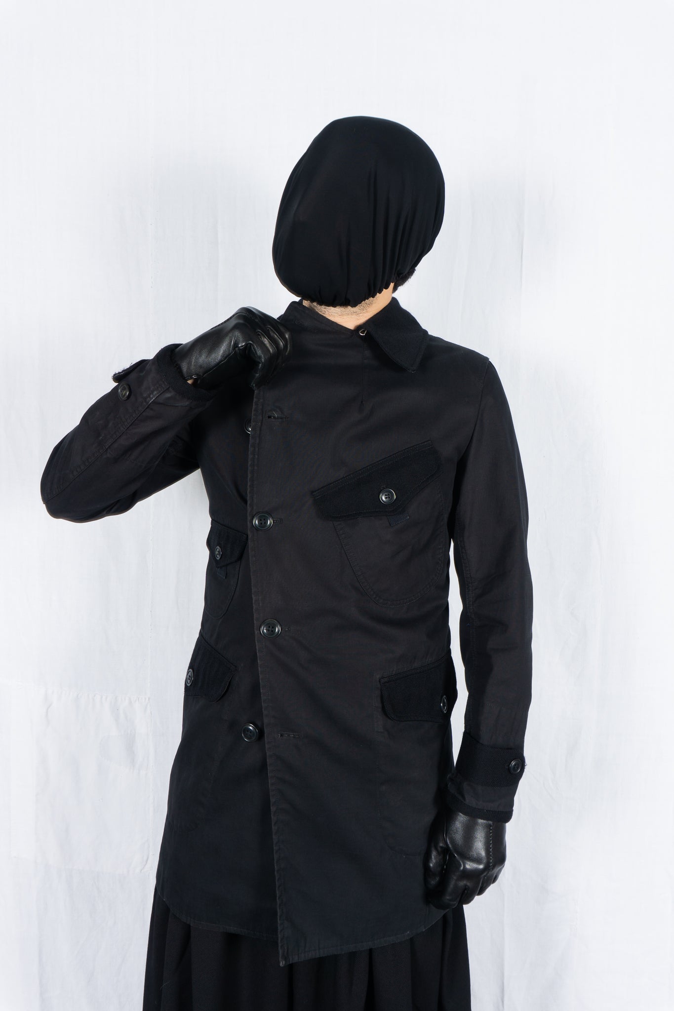 Junya watanabe man a/w 2013 asymmetrical trench