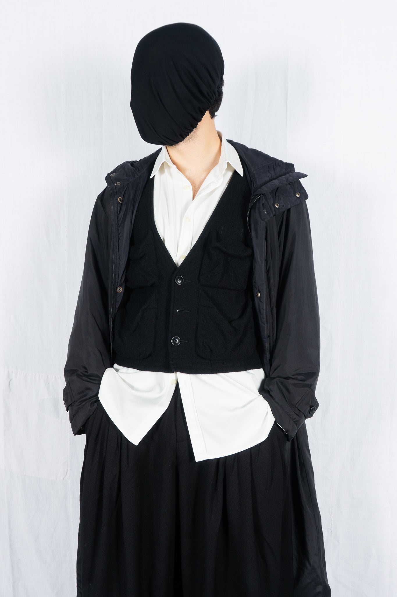 Number (n)ine 2000s multi-pocket wool vest