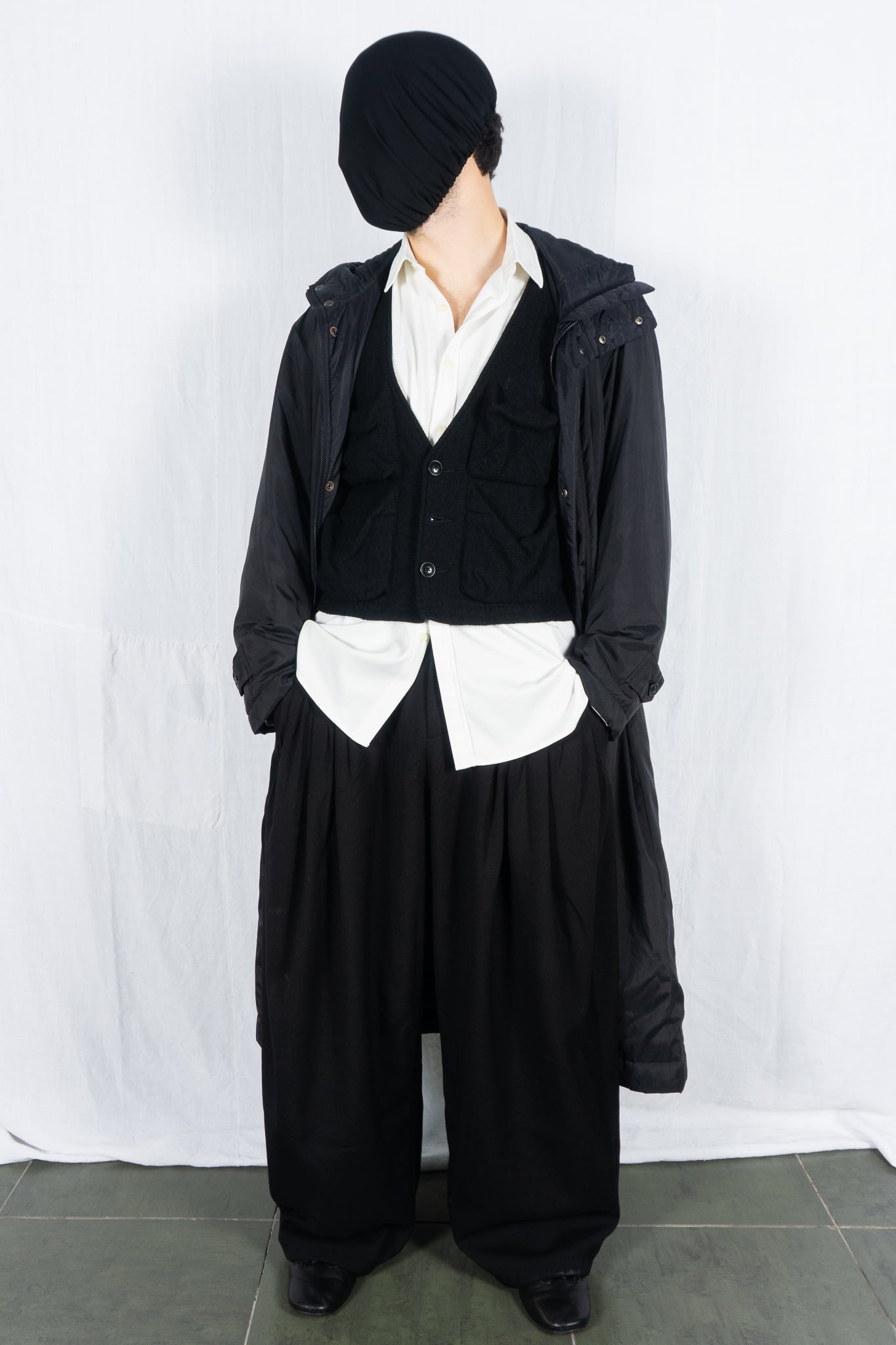Number (n)ine 2000s multi-pocket wool vest