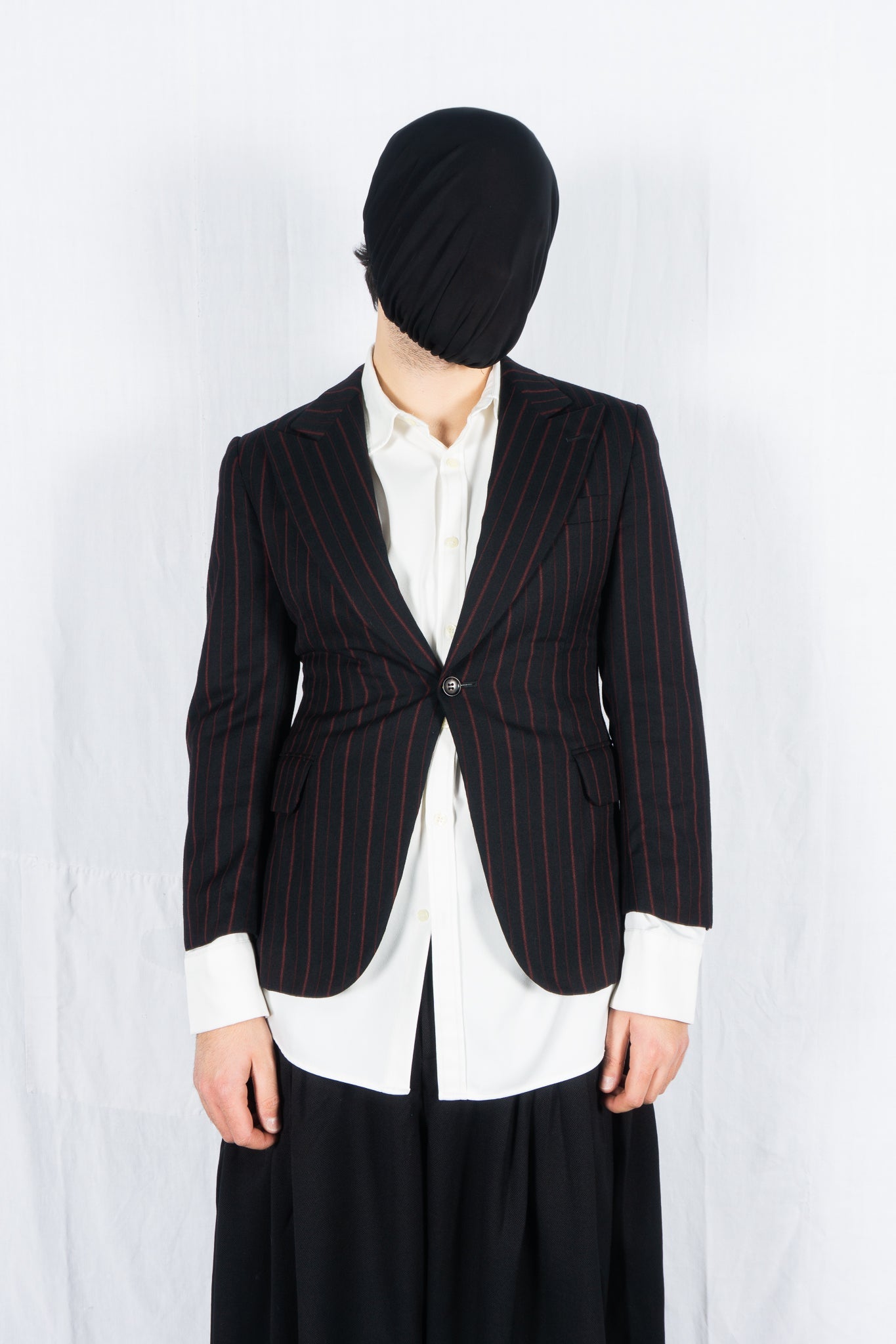 Junya watanabe man a/w 2004 red striped jacket