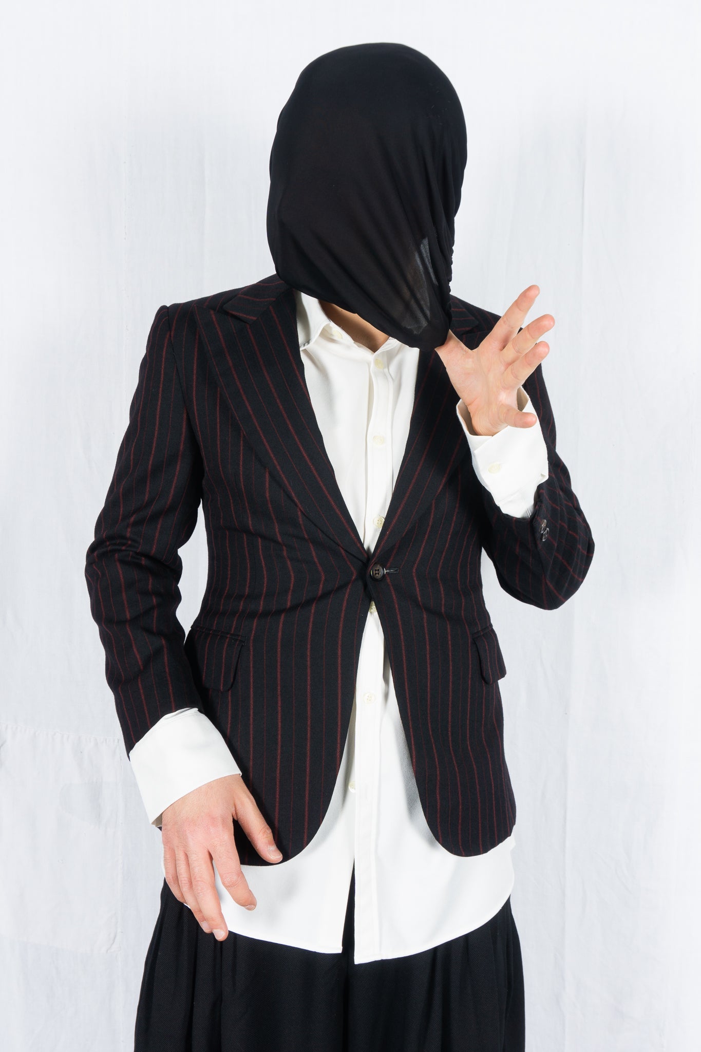 Junya watanabe man a/w 2004 red striped jacket