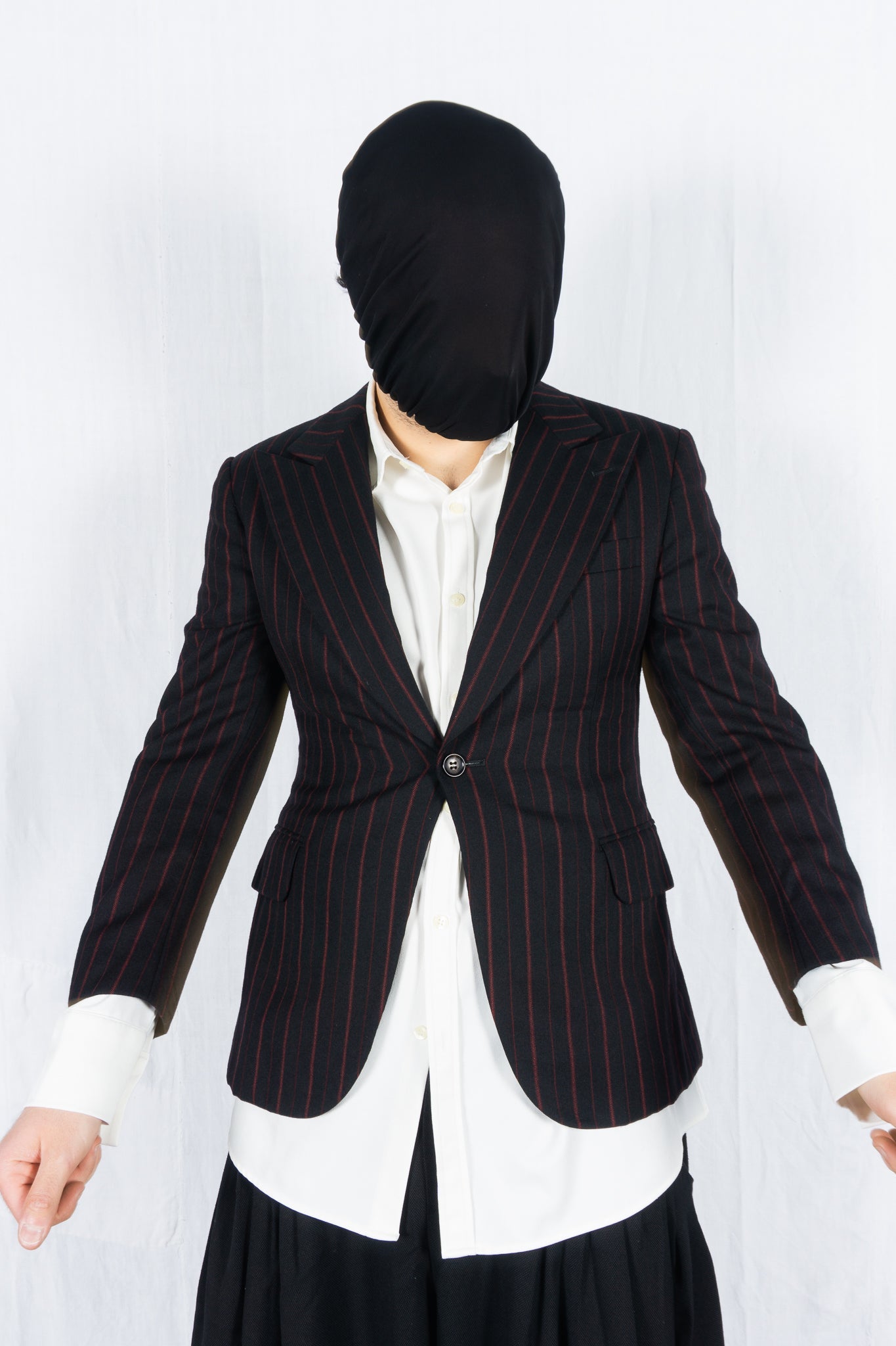 Junya watanabe man a/w 2004 red striped jacket