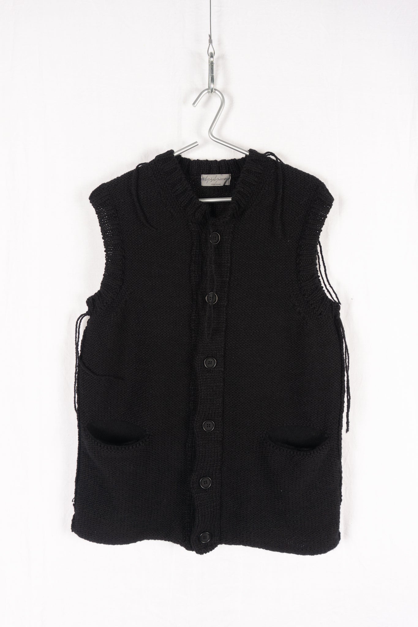 Yohji yamamoto pour homme a/w 2017 wool vest