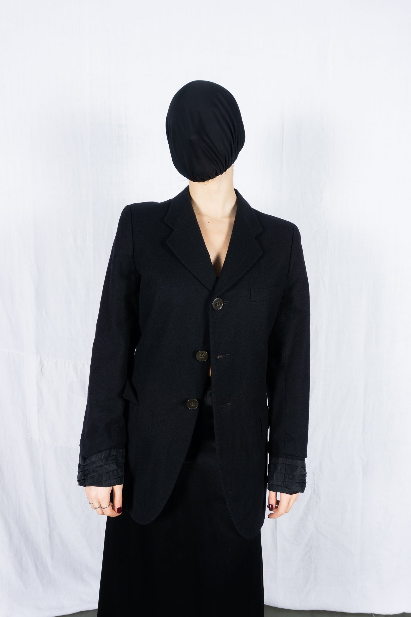 Comme des garçons a/w 1992 rolled sleeves jacket