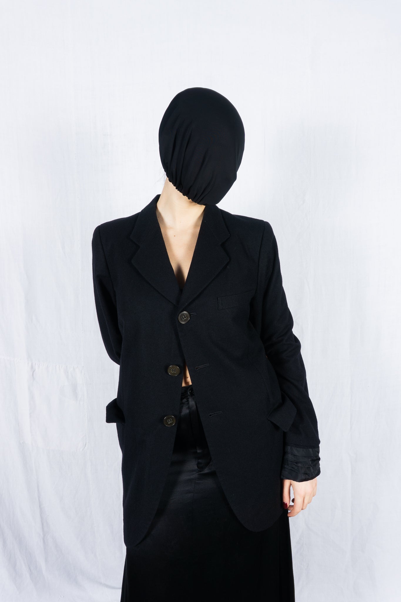 Comme des garçons a/w 1992 rolled sleeves jacket