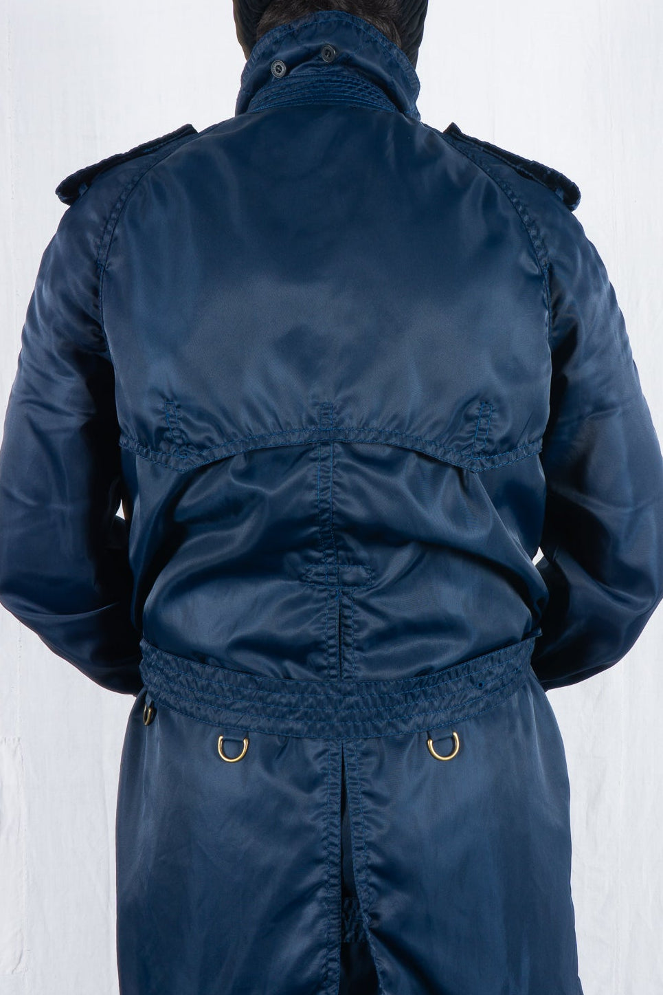 Junya watanabe man x aquascutum a/w 2005 double-breasted trench coat