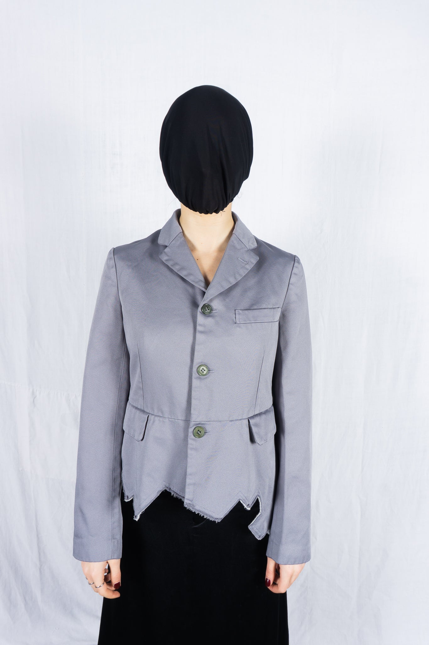 Comme des garçons s/s 2018 destroyed jacket