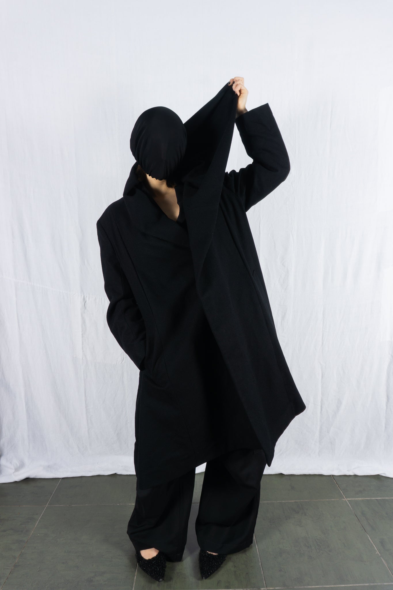 Comme des garçons 1980s monster coat