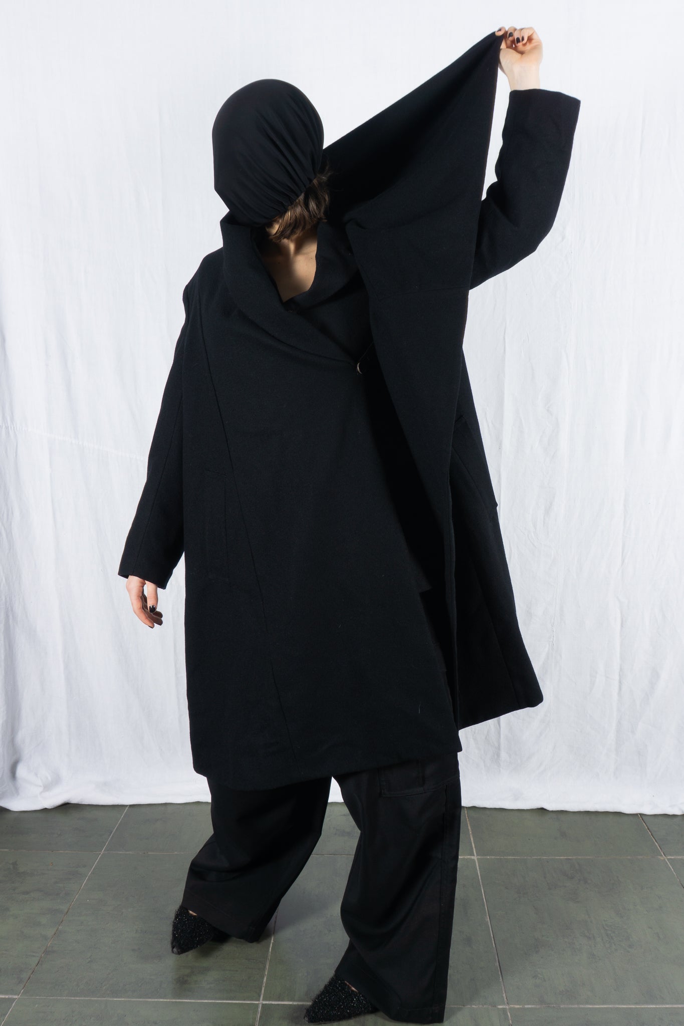 Comme des garçons 1980s monster coat