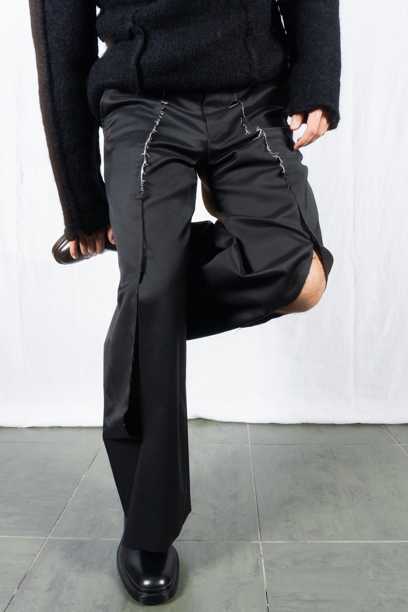 Comme des garçons homme plus a/w 2024 deconstructed pants