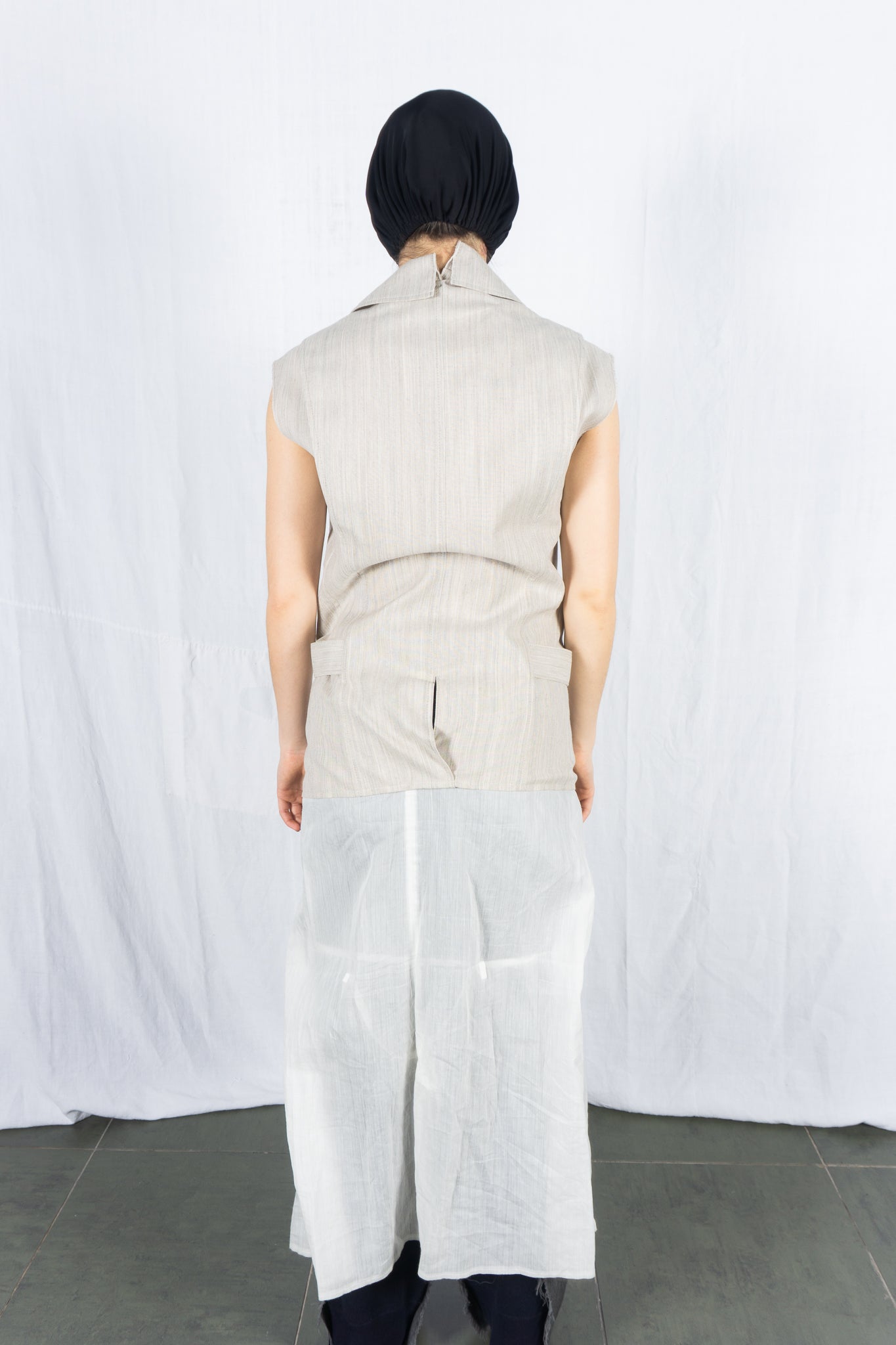 Junya watanabe comme des garçons s/s 2021 biker vest dress
