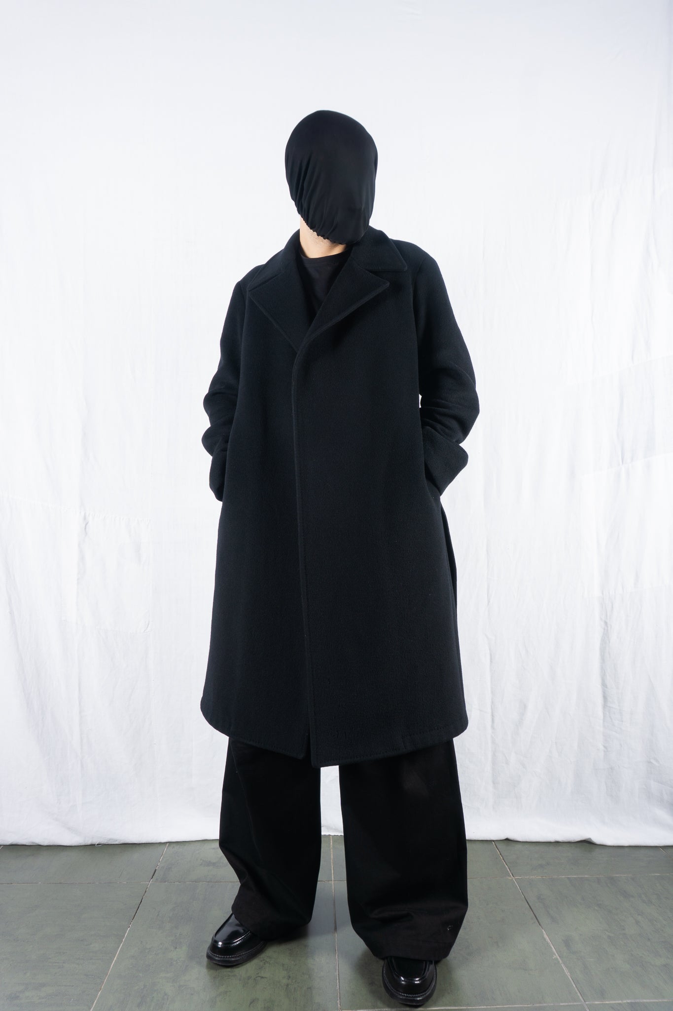Masakï matsushïma couturier 2000s wool cashmere overcoat