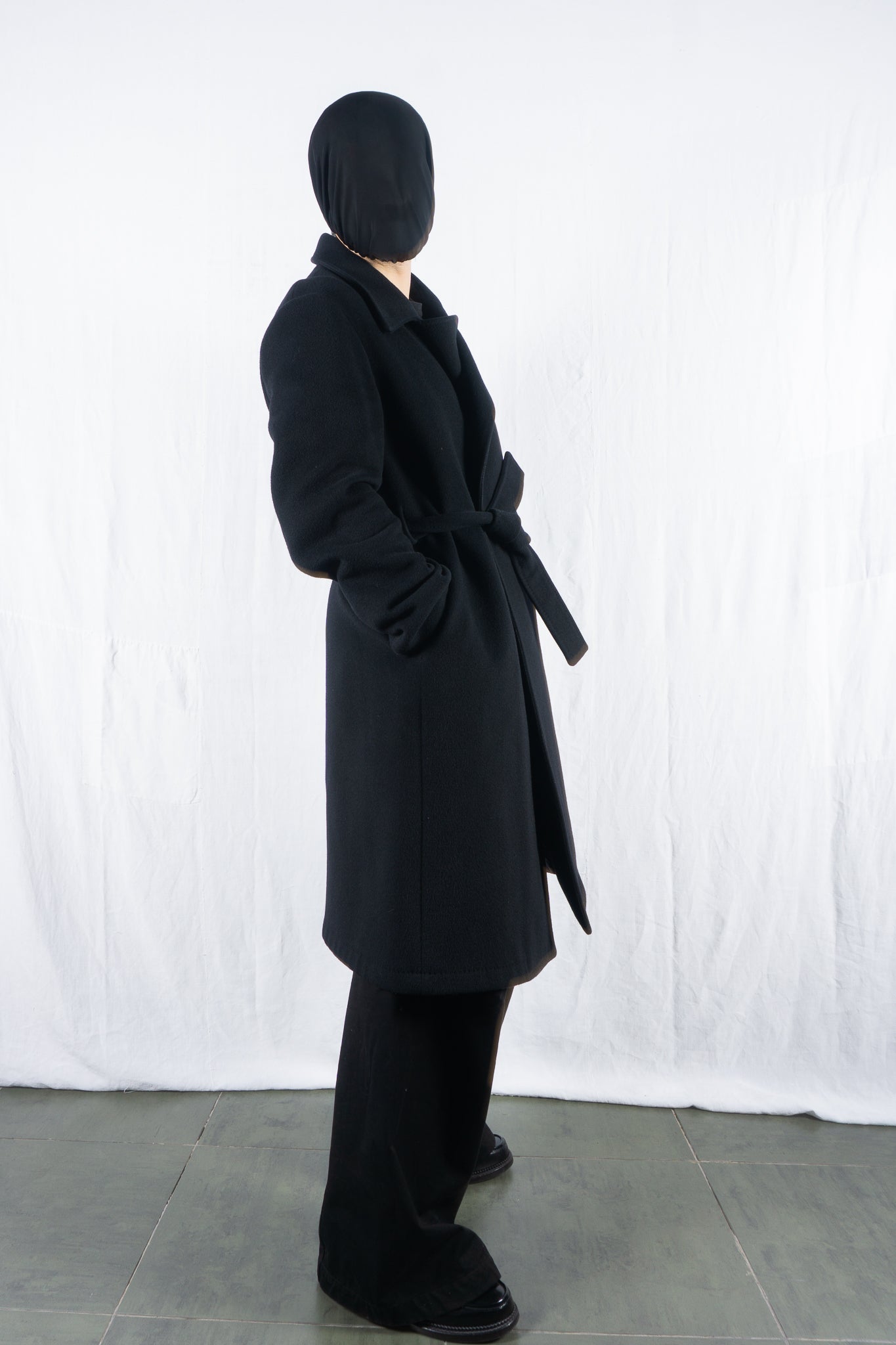 Masakï matsushïma couturier 2000s wool cashmere overcoat