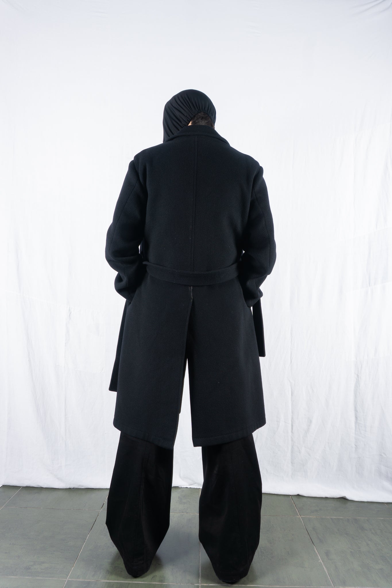 Masakï matsushïma couturier 2000s wool cashmere overcoat