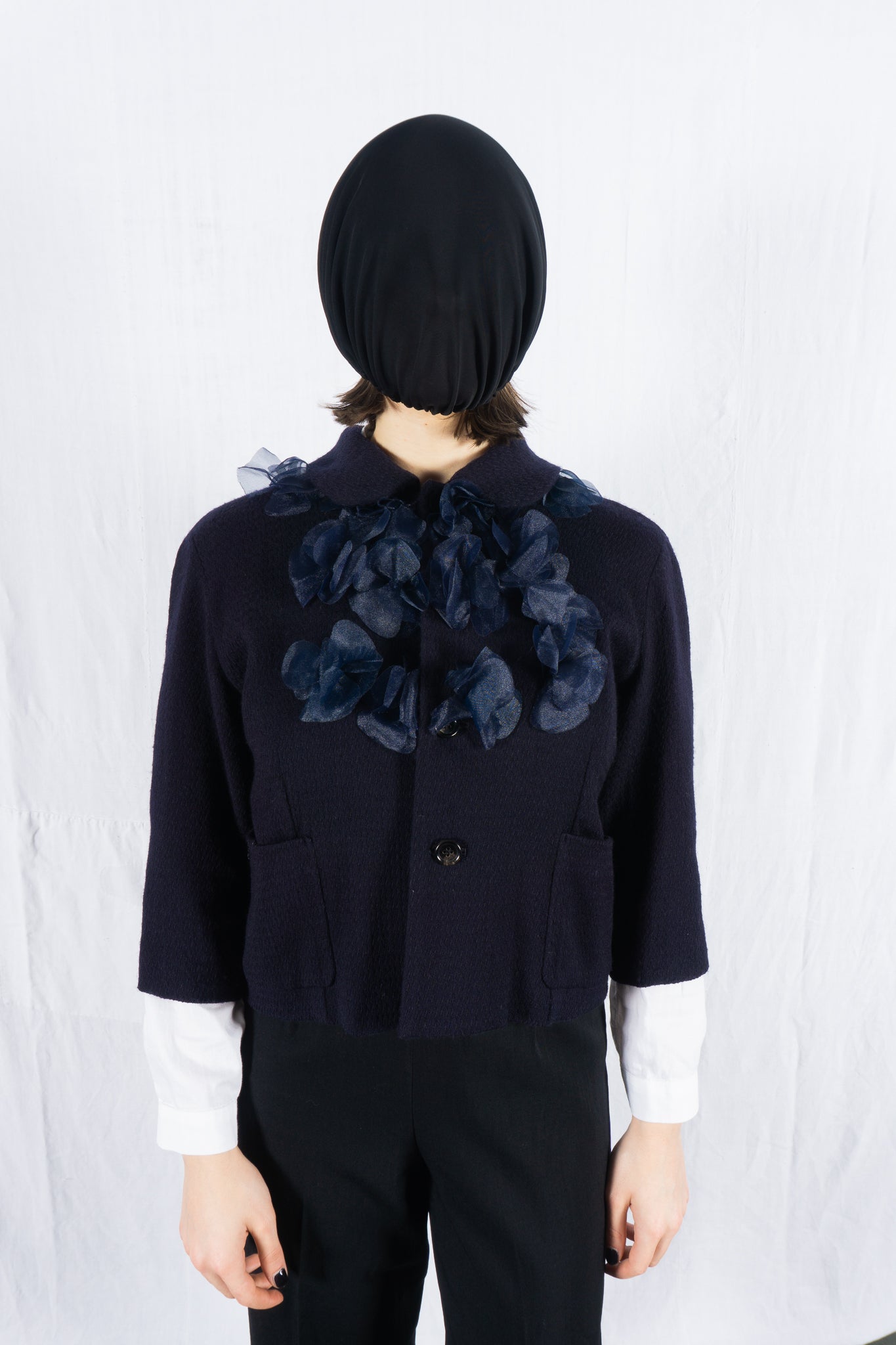 Robe de chambre comme des garçons a/w 1999 cropped coat
