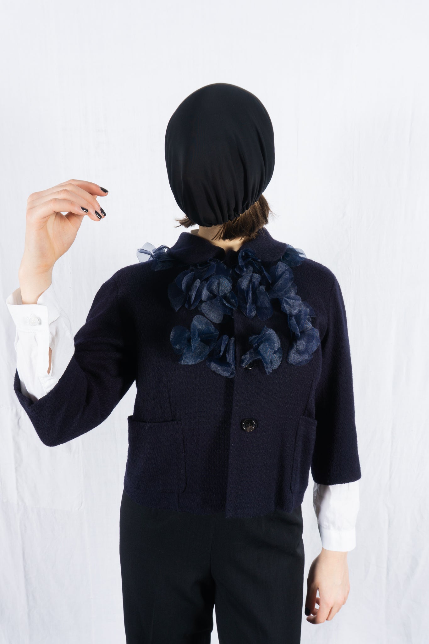 Robe de chambre comme des garçons a/w 1999 cropped coat