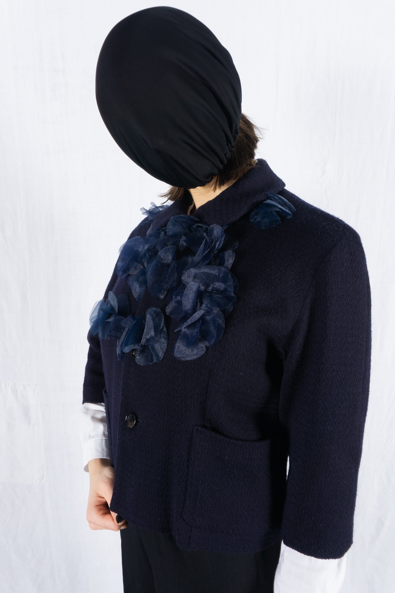 Robe de chambre comme des garçons a/w 1999 cropped coat