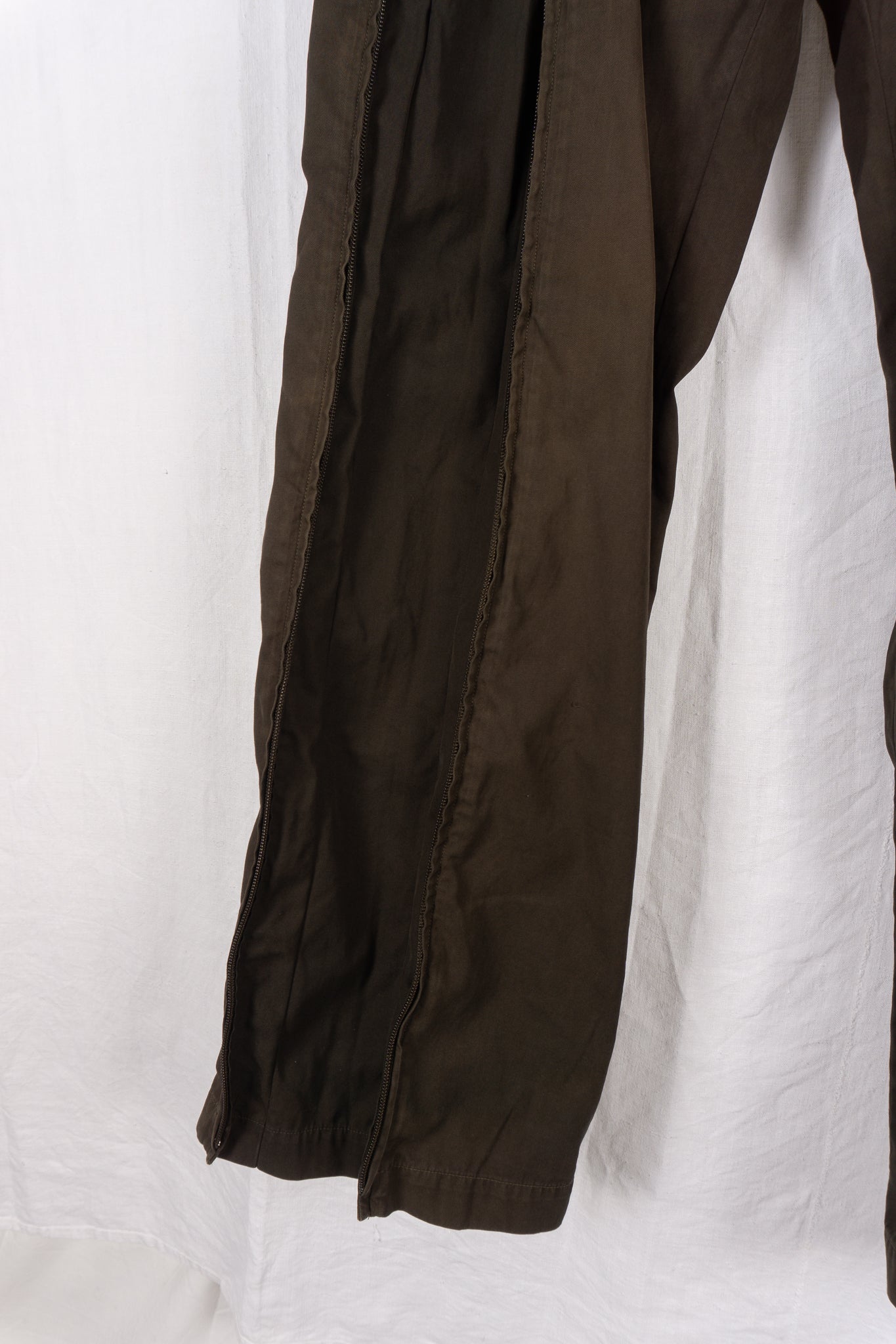 Issey miyake men a/w 1999 parachute pants green