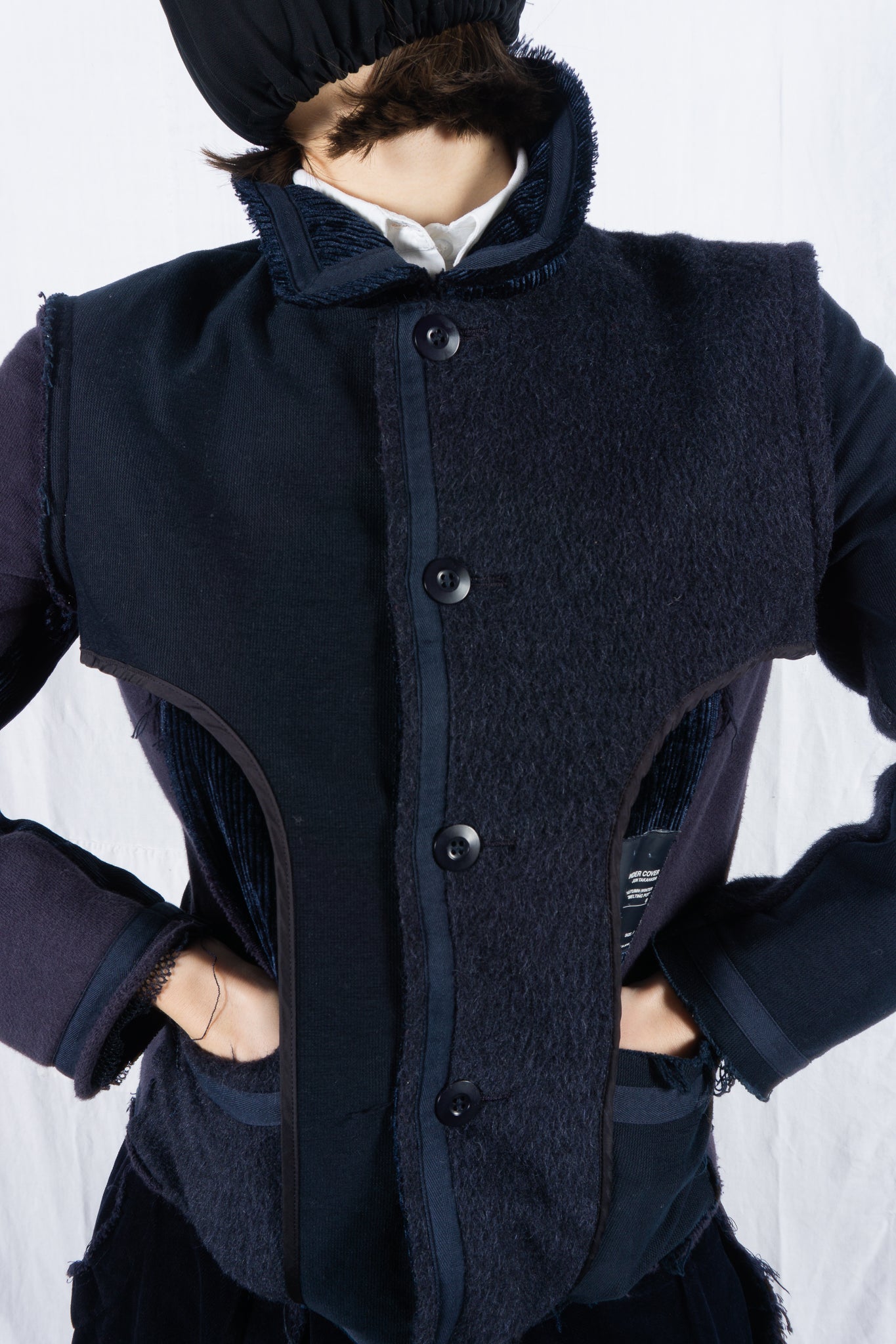 Undercover a/w 2000 melting pot deconstructed jacket